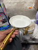 5pc Aluminum Ceramic Nonstick Cookware Set Linen