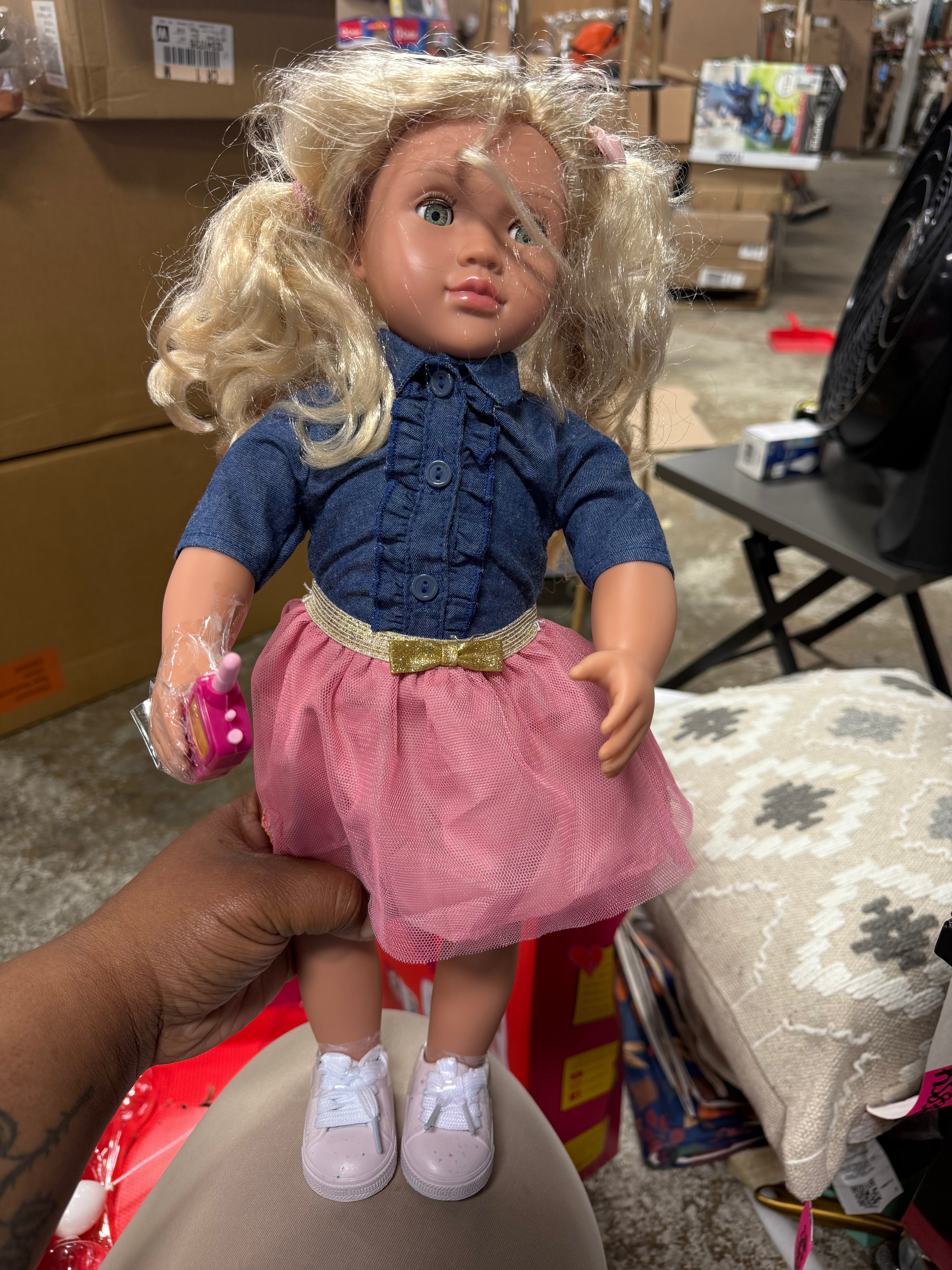 Emily Posable Party Planner Doll & Storybook