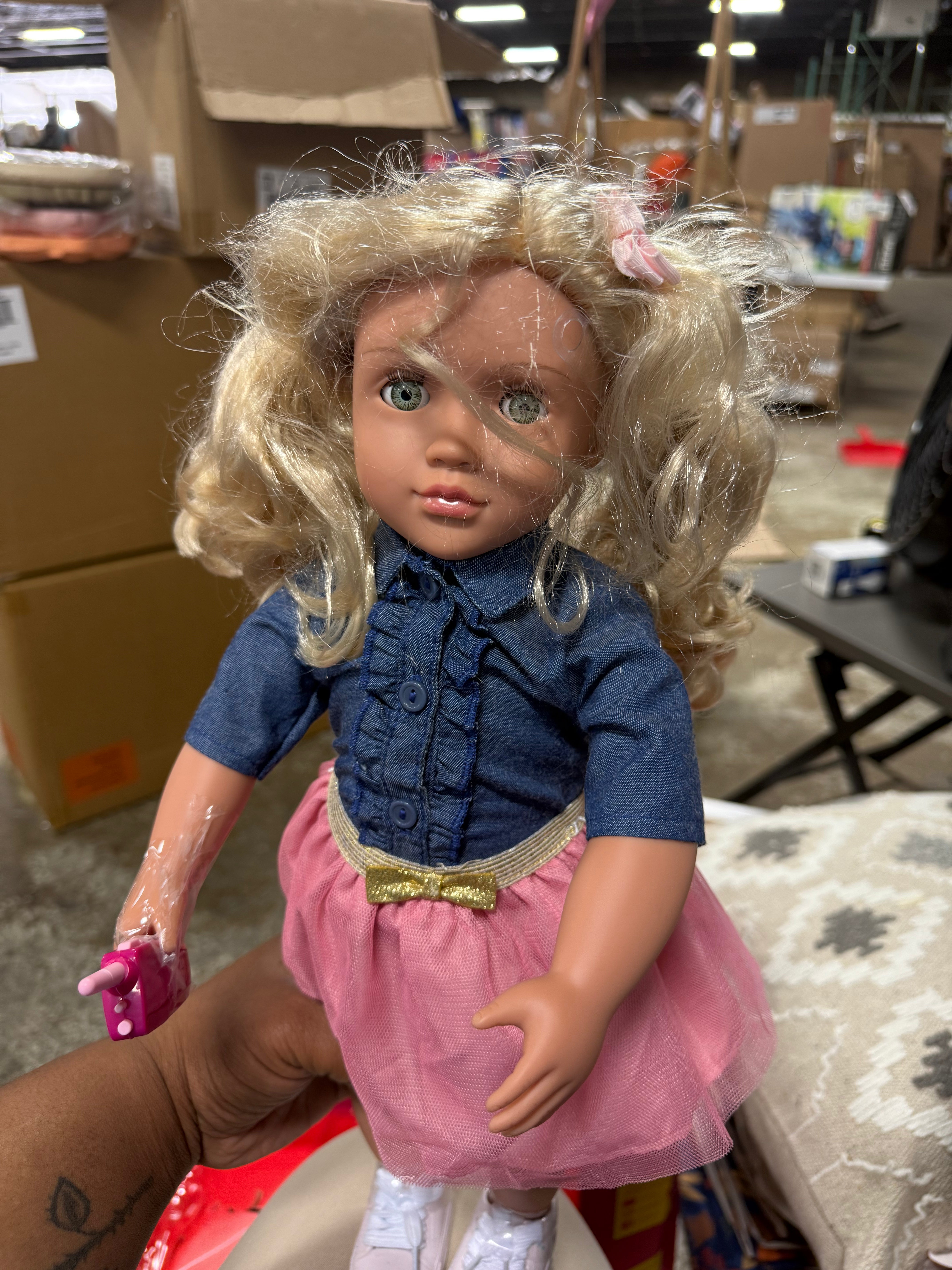 Emily Posable Party Planner Doll & Storybook