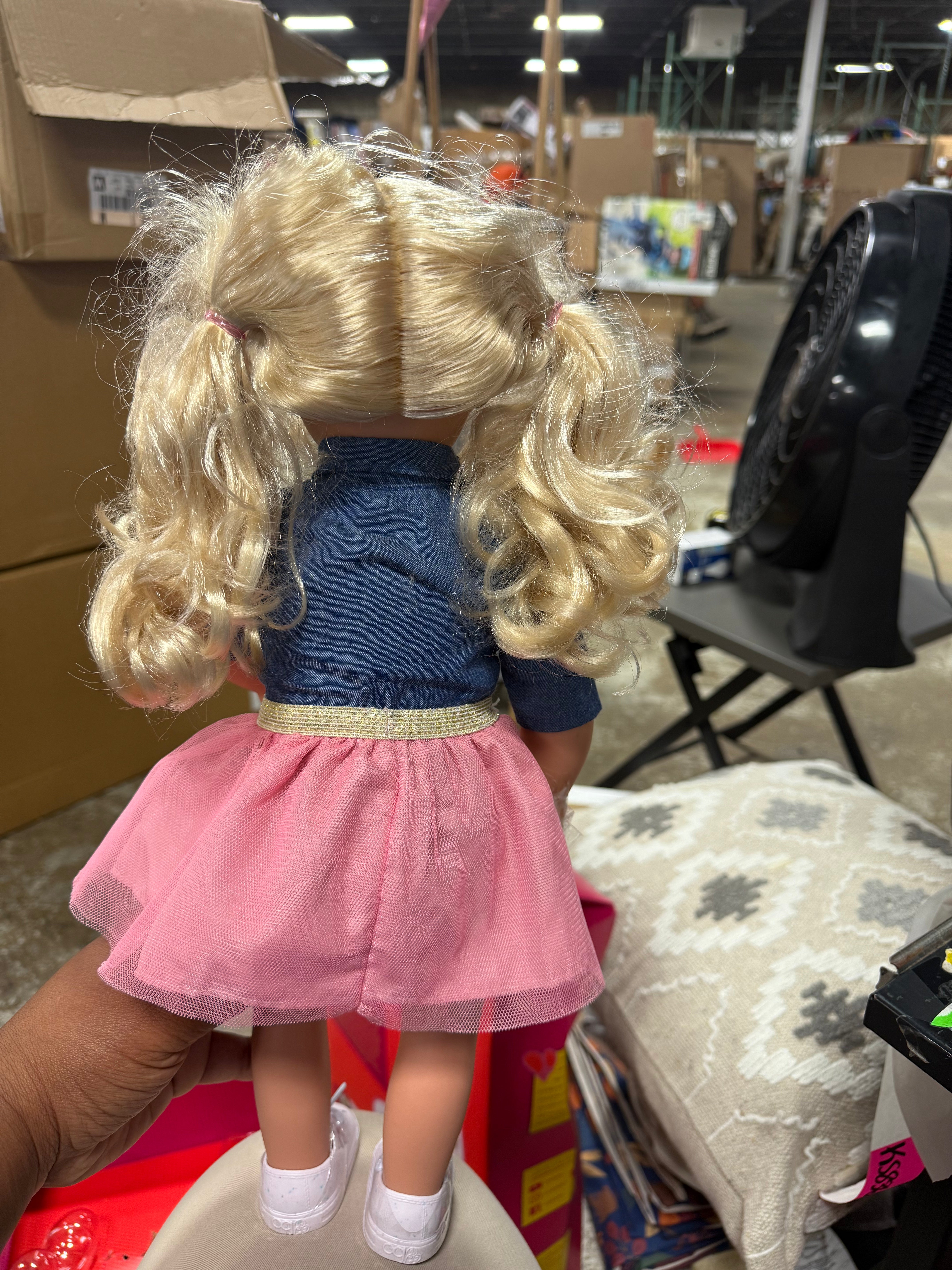 Emily Posable Party Planner Doll & Storybook