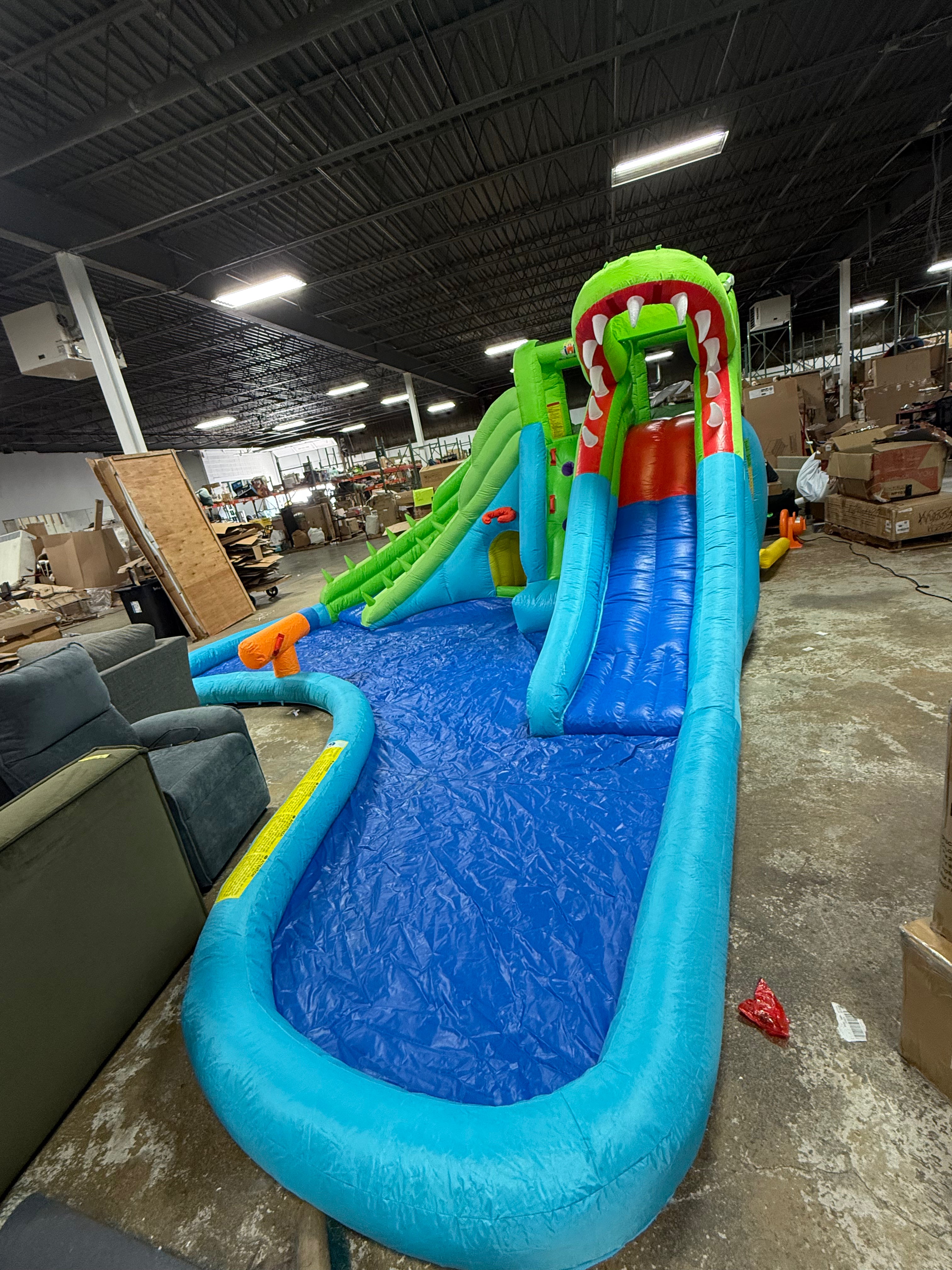 Inflatable Style Water Slide Upgraded Kids Bounce Castle