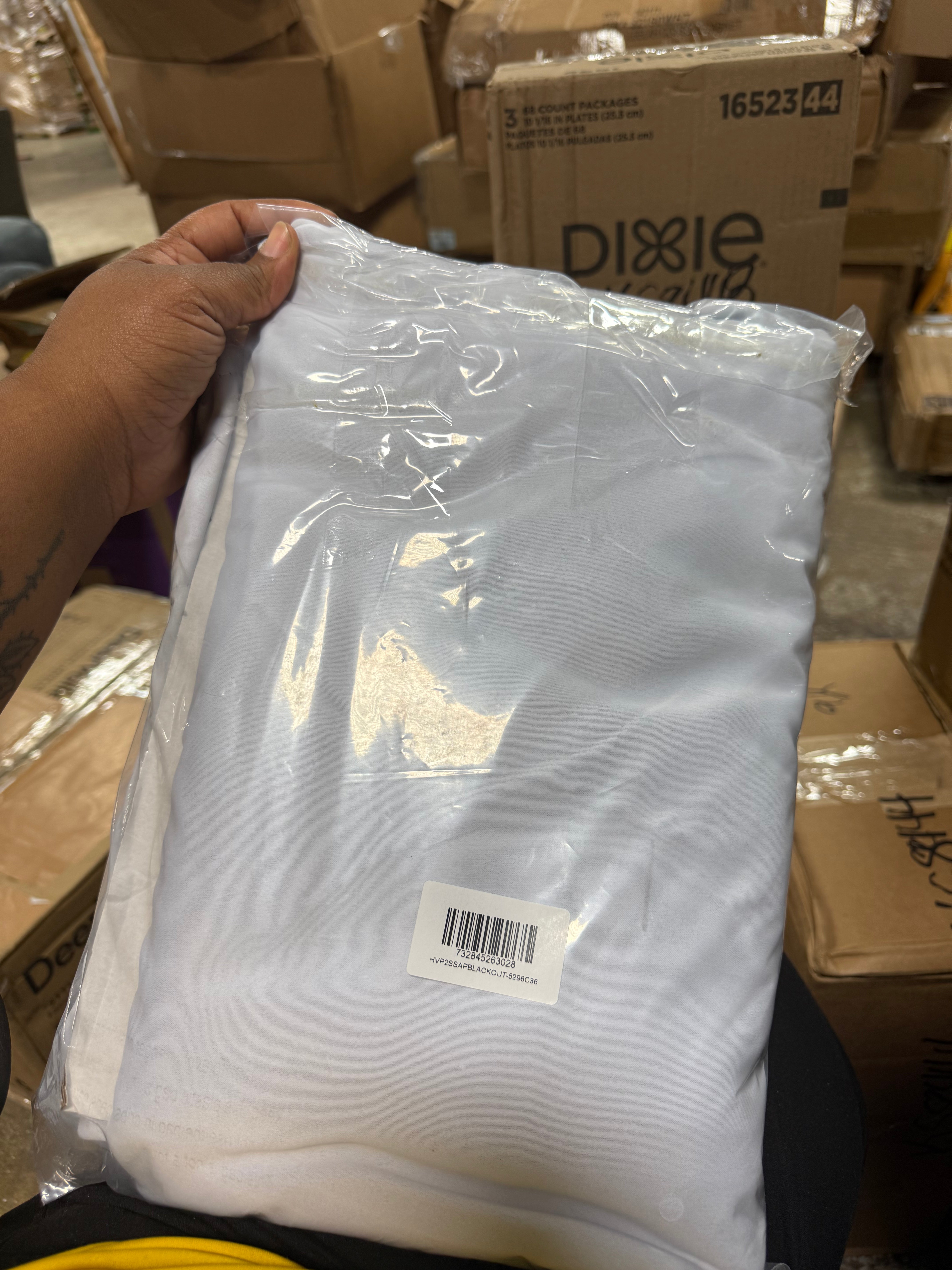 Lundon 100% Blackout linen for Bedroom Curtain Panels