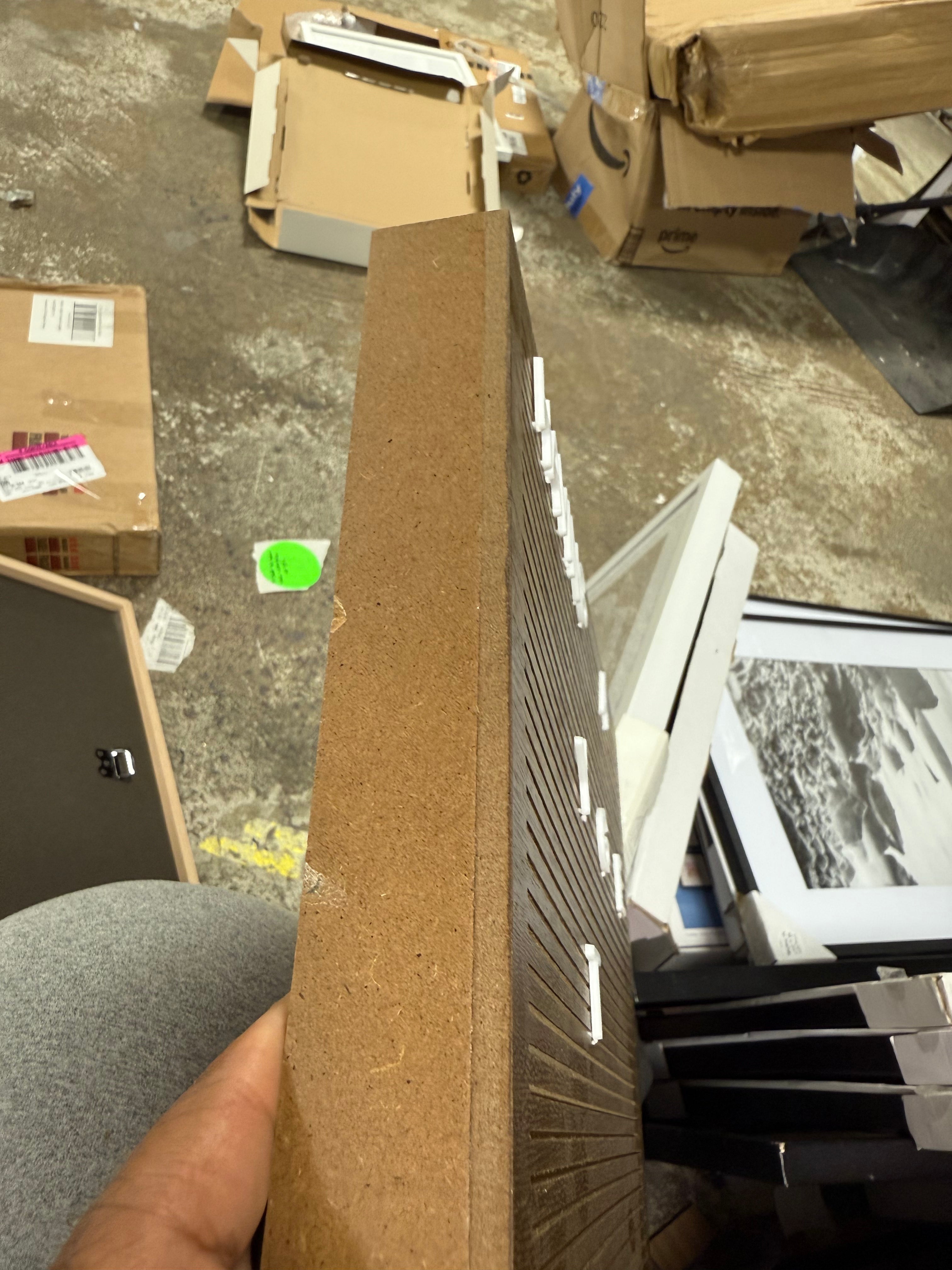 Wood Letter Board Brown