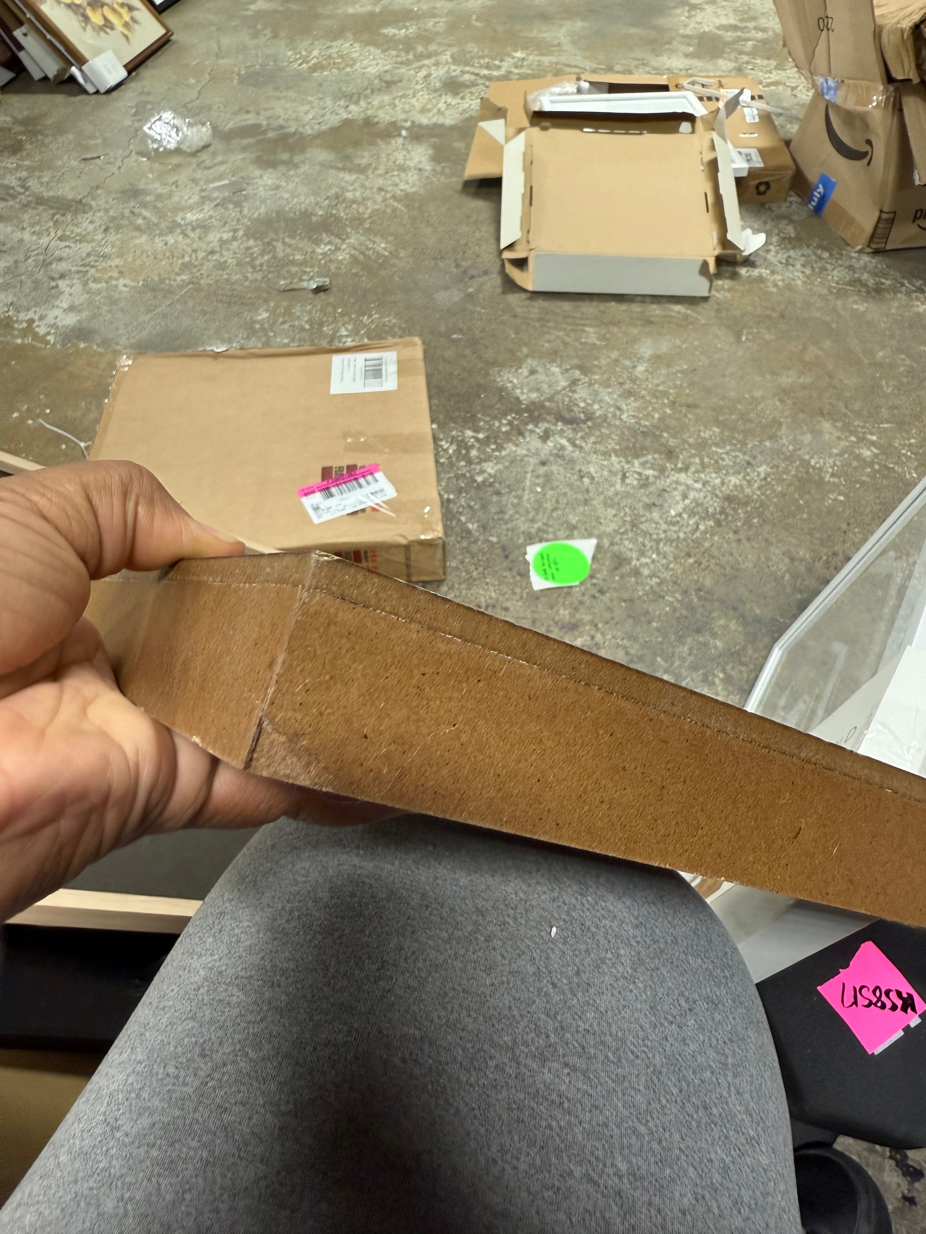 Wood Letter Board Brown