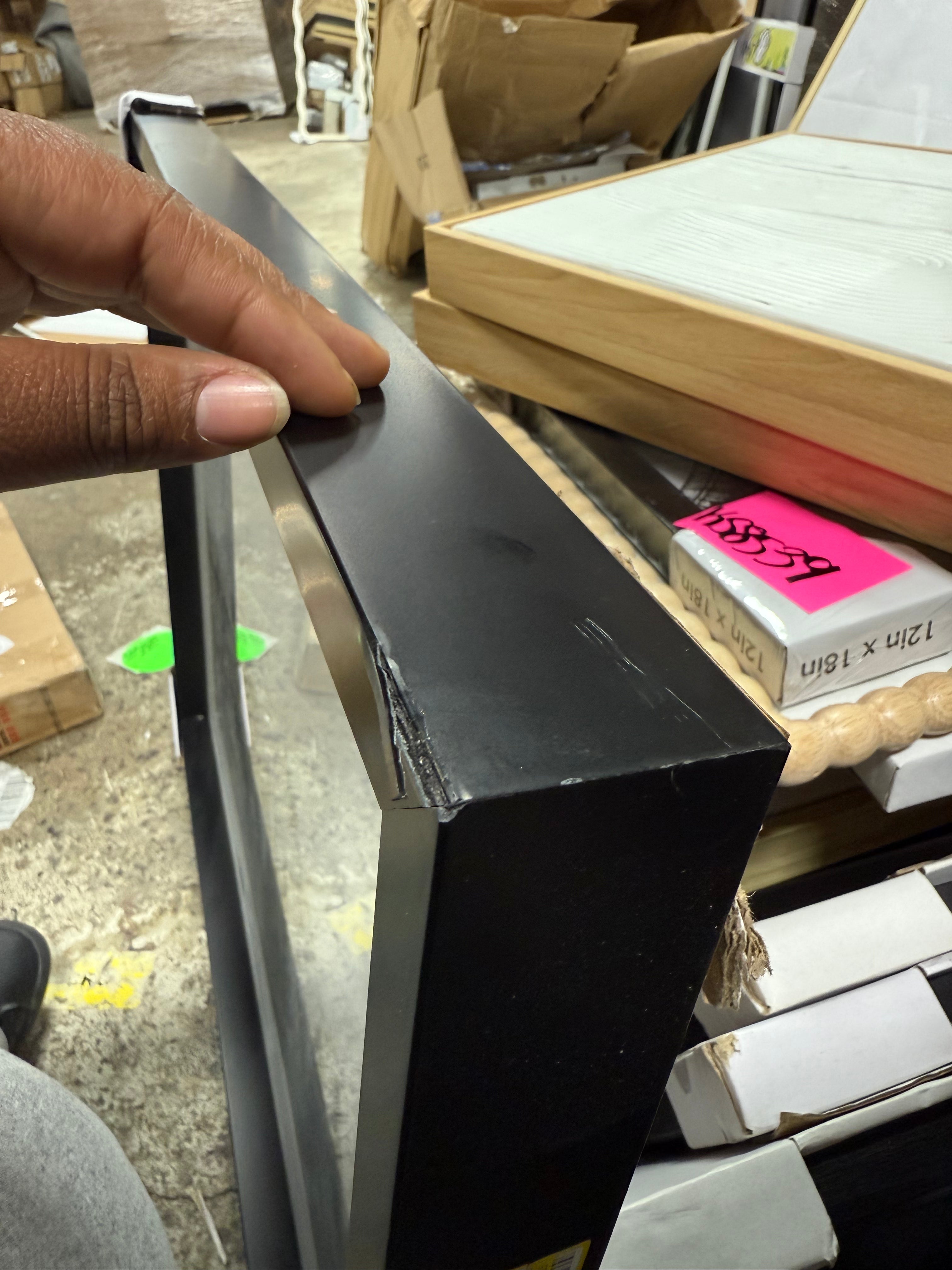 Foggy Mountains Framed Wall Art