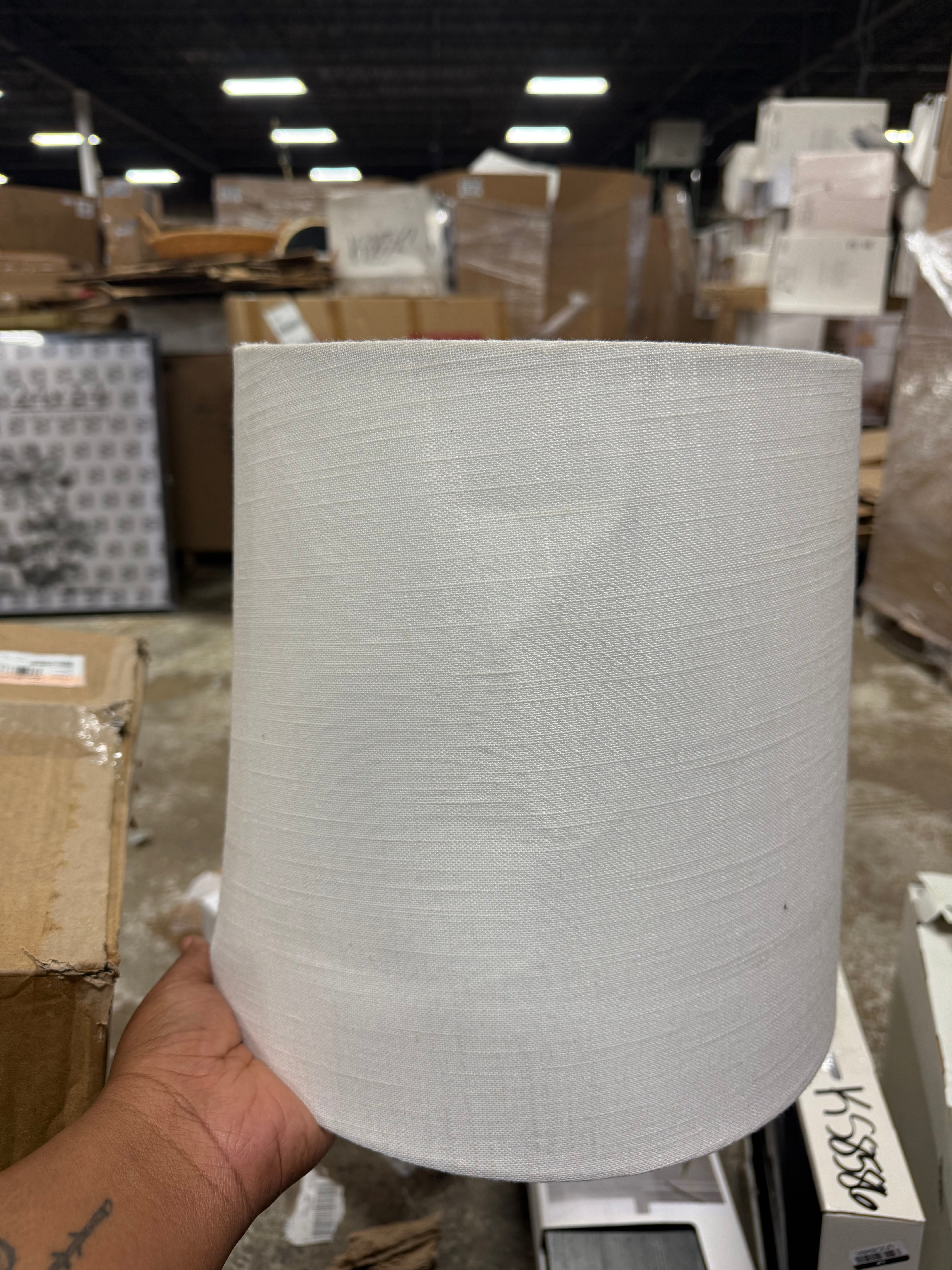 Montreal Wren Lamp Shade White