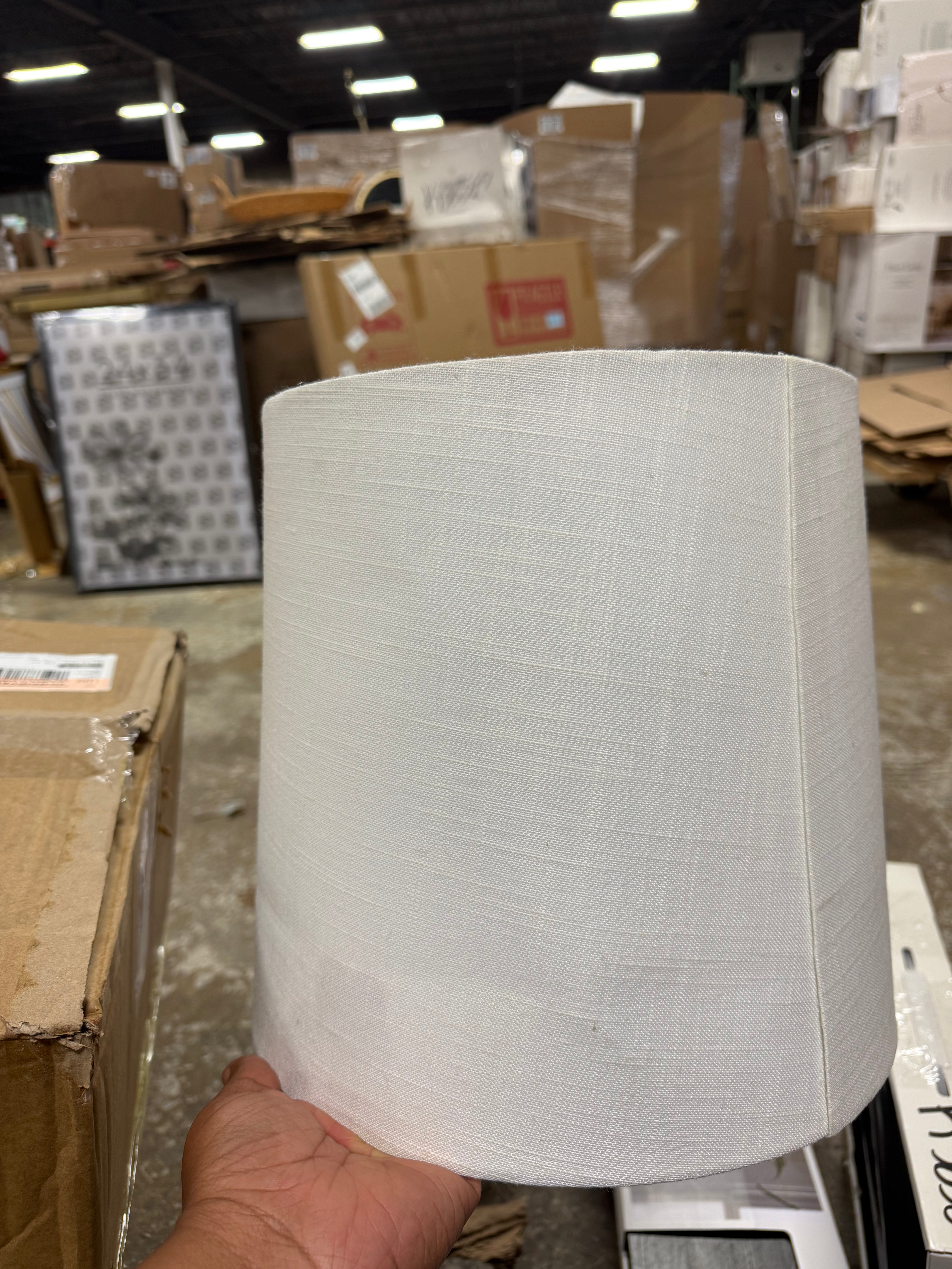 Montreal Wren Lamp Shade White