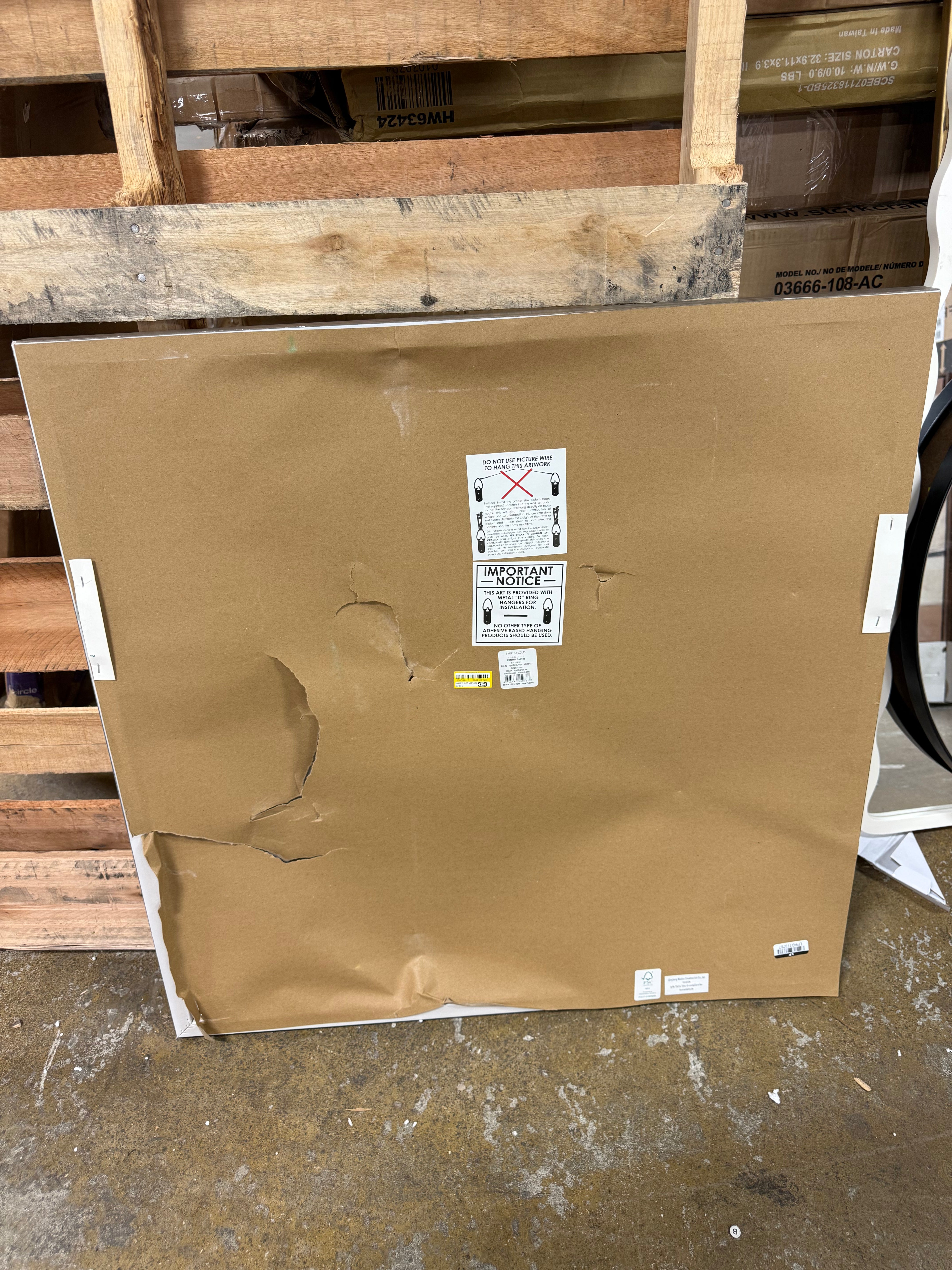 Line Abstract Framed Canvas Wall Art