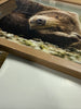 Bear Photography Framed Art Brown - Animal Wall