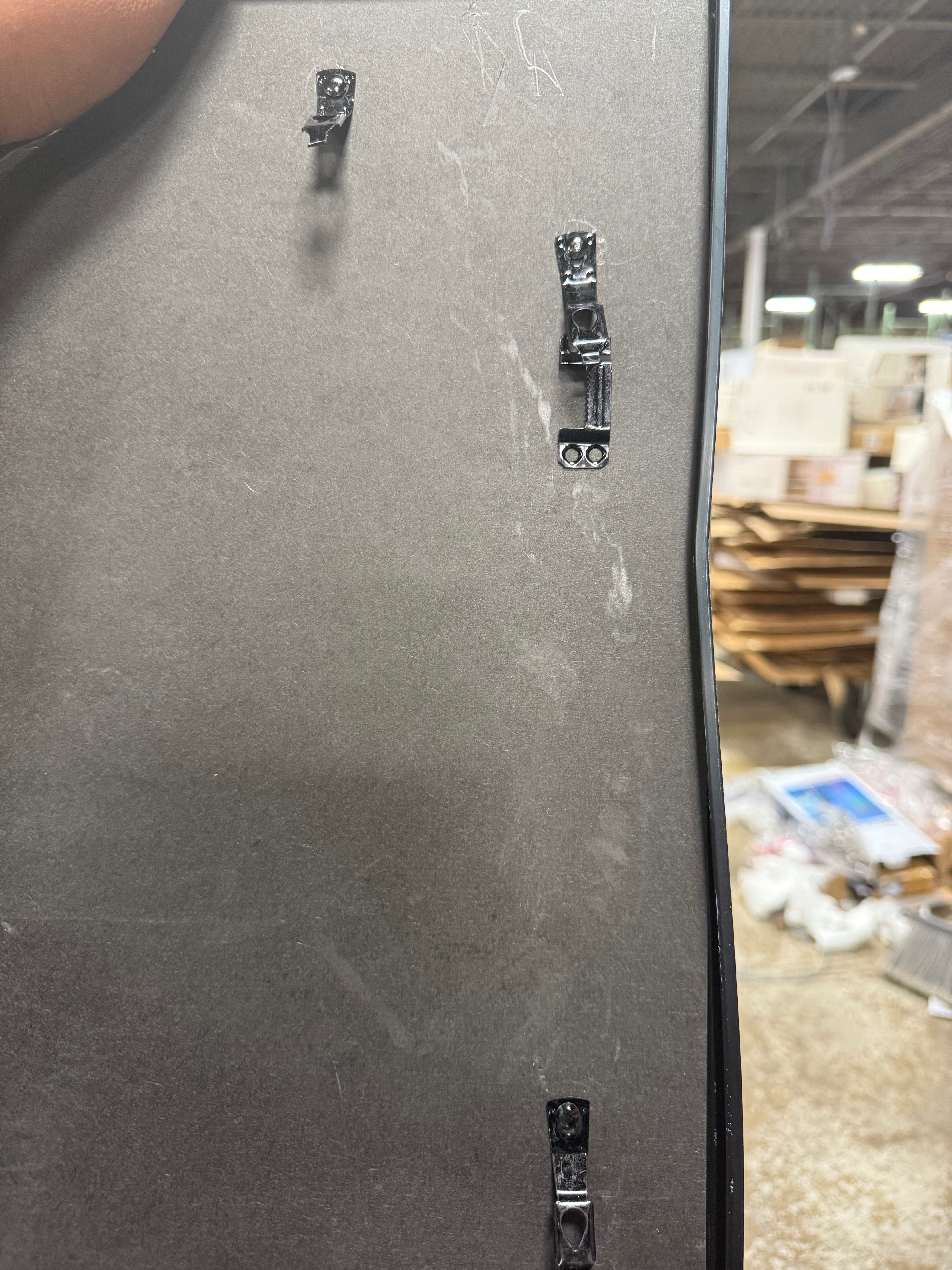 Elevated Aluminum Poster Frame Black