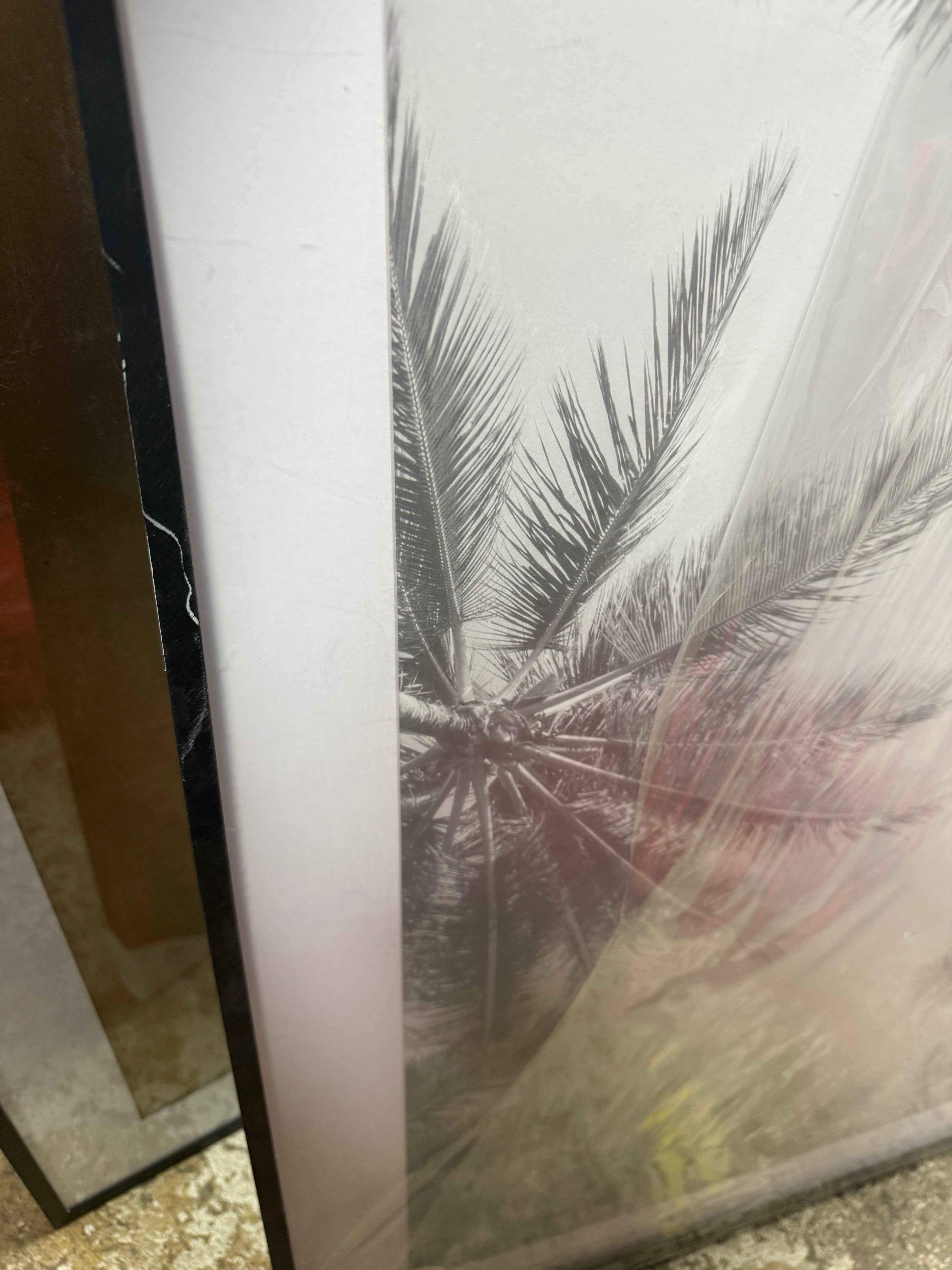 Elevated Aluminum Poster Frame Black