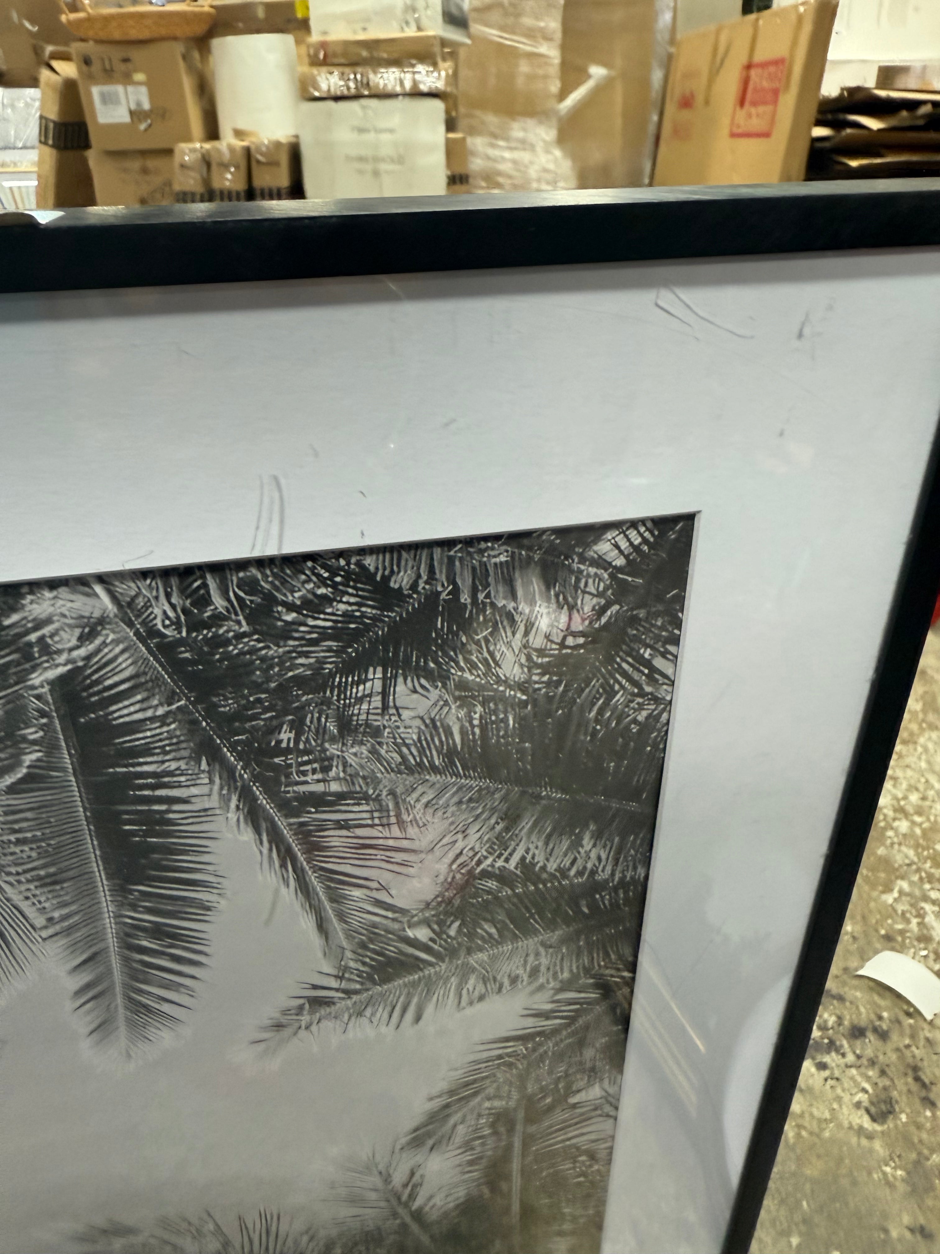 Elevated Aluminum Poster Frame Black