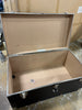 Trunk with Wheels & Lock, Black