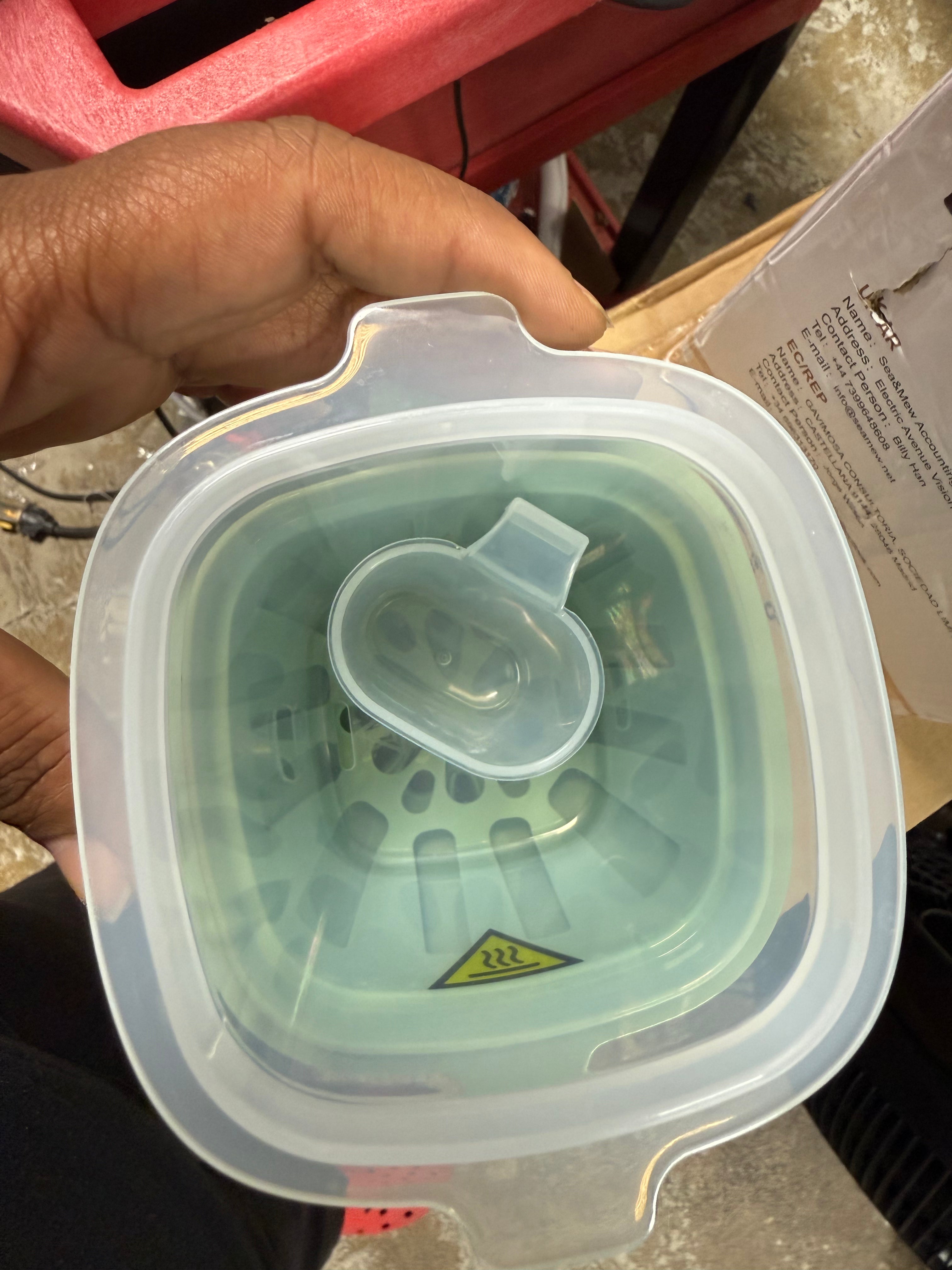 White Green Temperature Control Multifunctional Baby Bottle Warmer