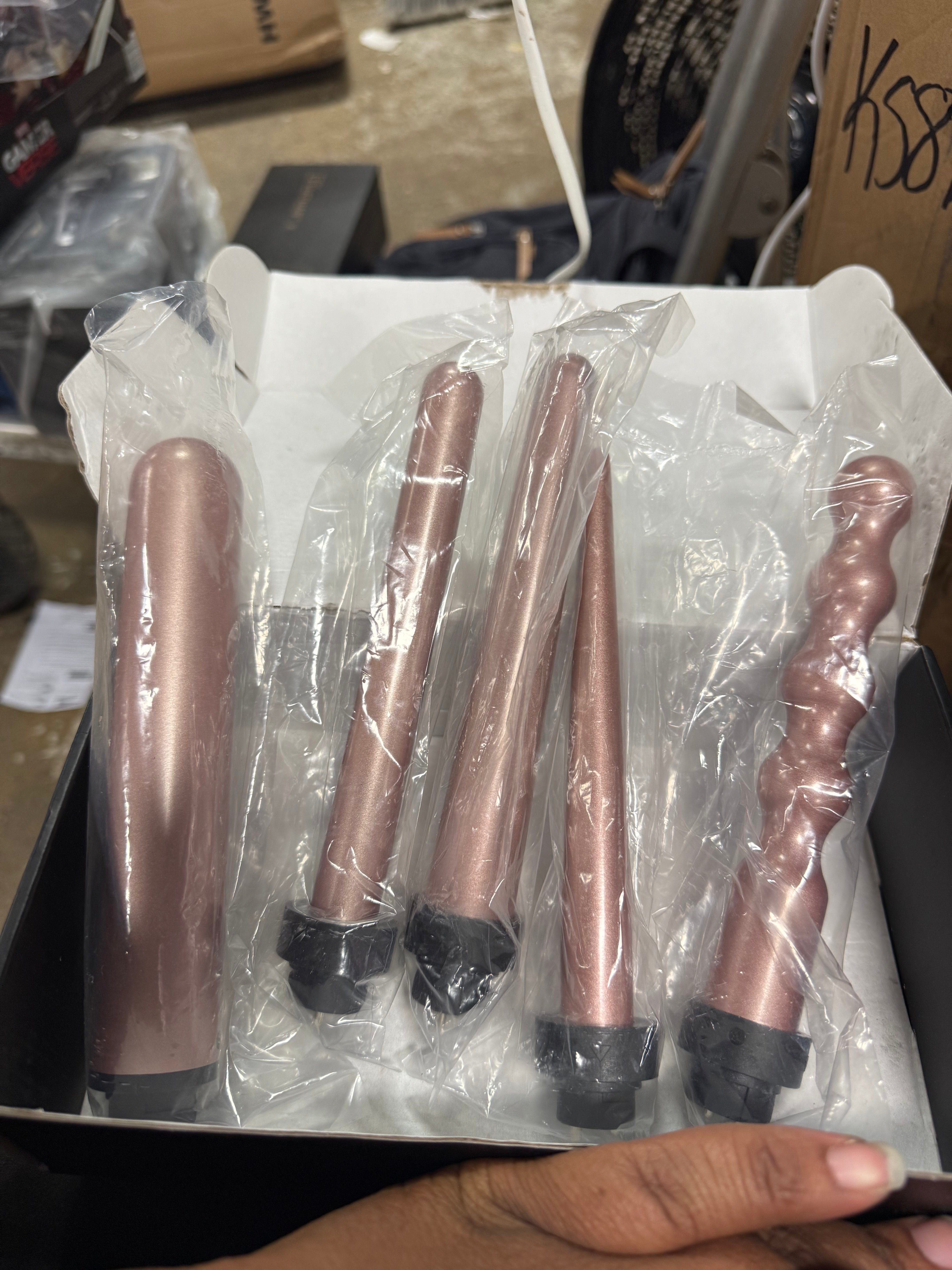 Curling Wand Iron 5-in-1 Multifunction Curling Tongs