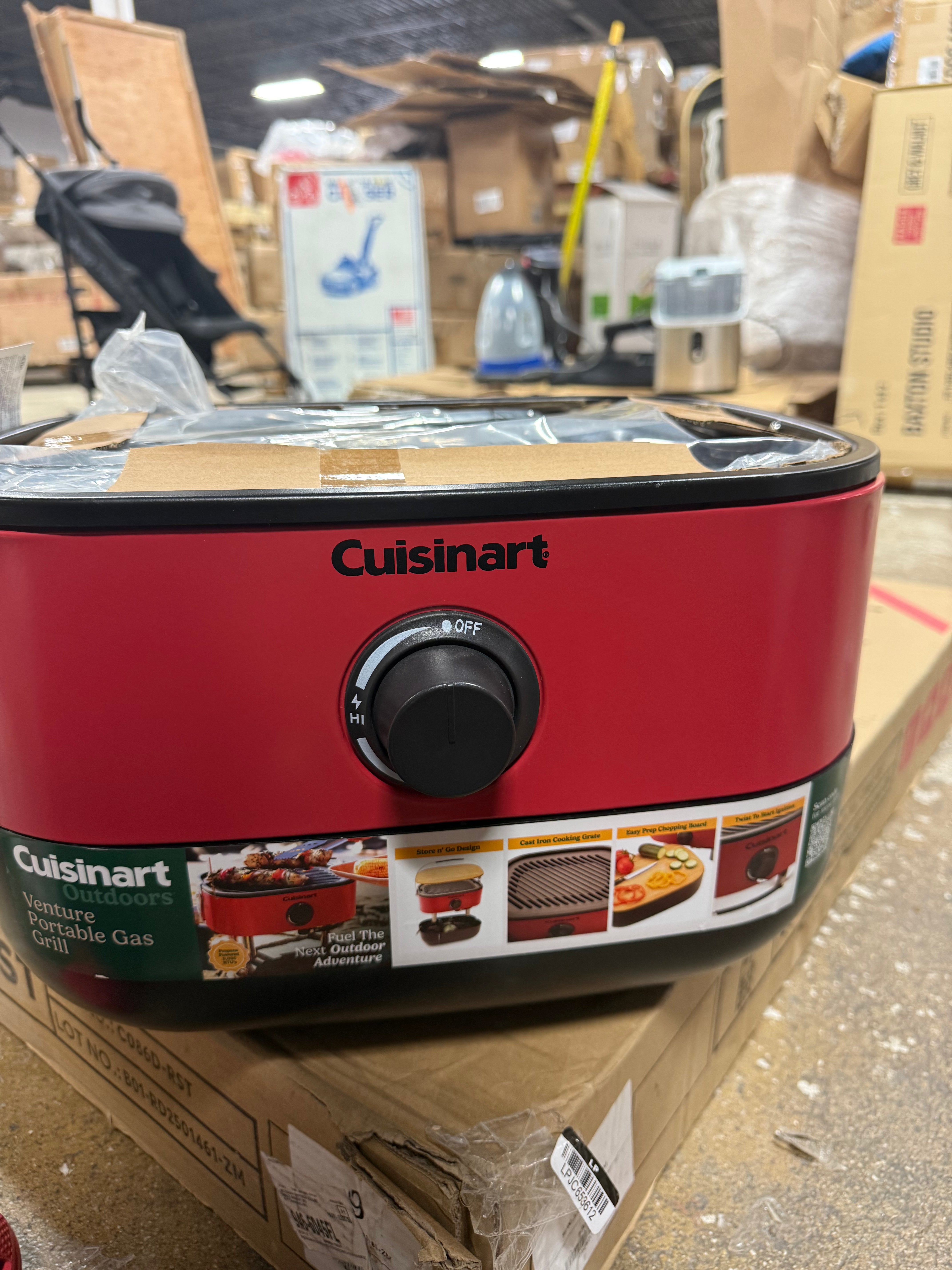 RED Portable Liquid Propane Grill