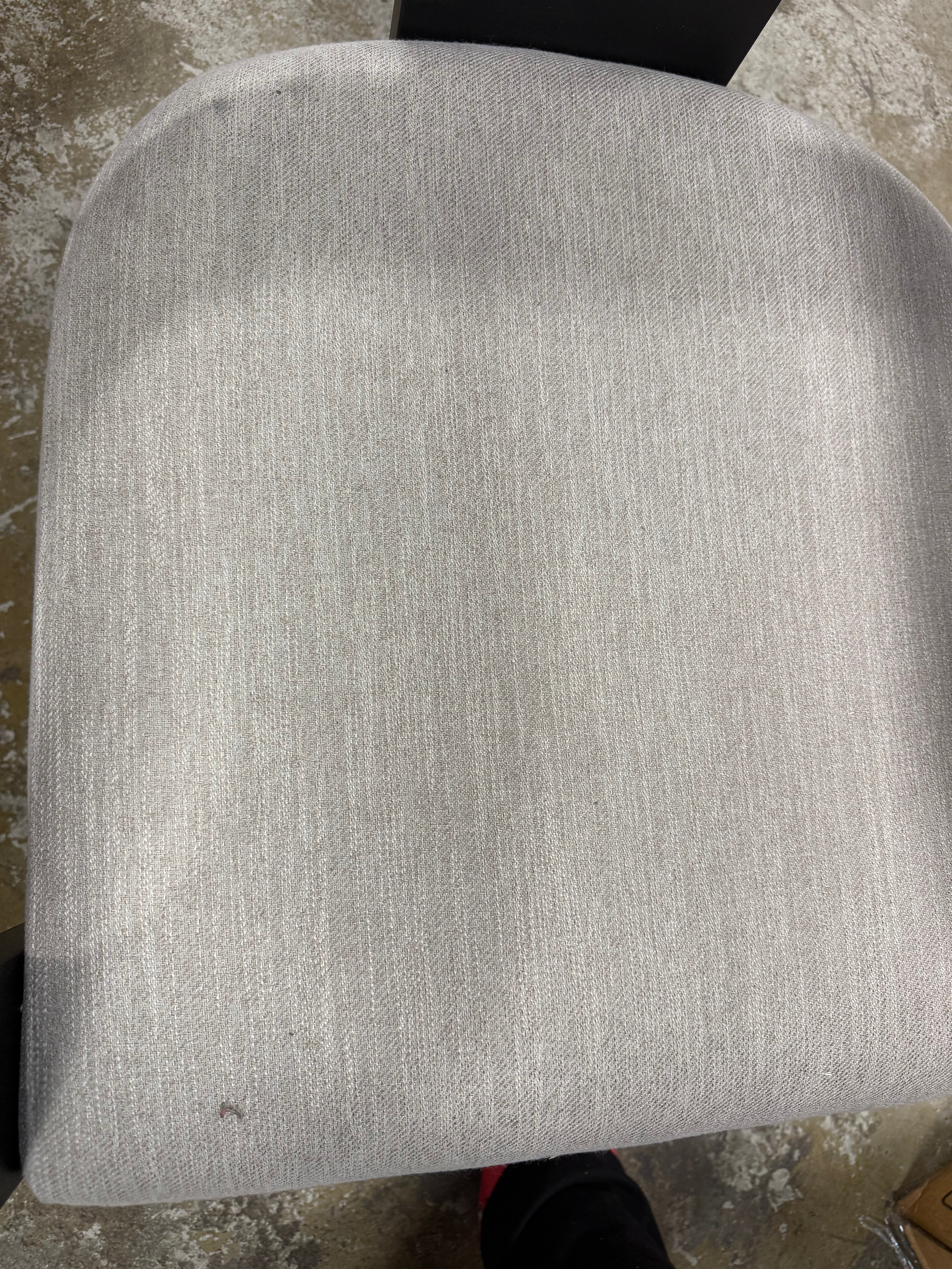 Home Smolder Modern Rubberwood Upholstered Dining Chairs, single chair