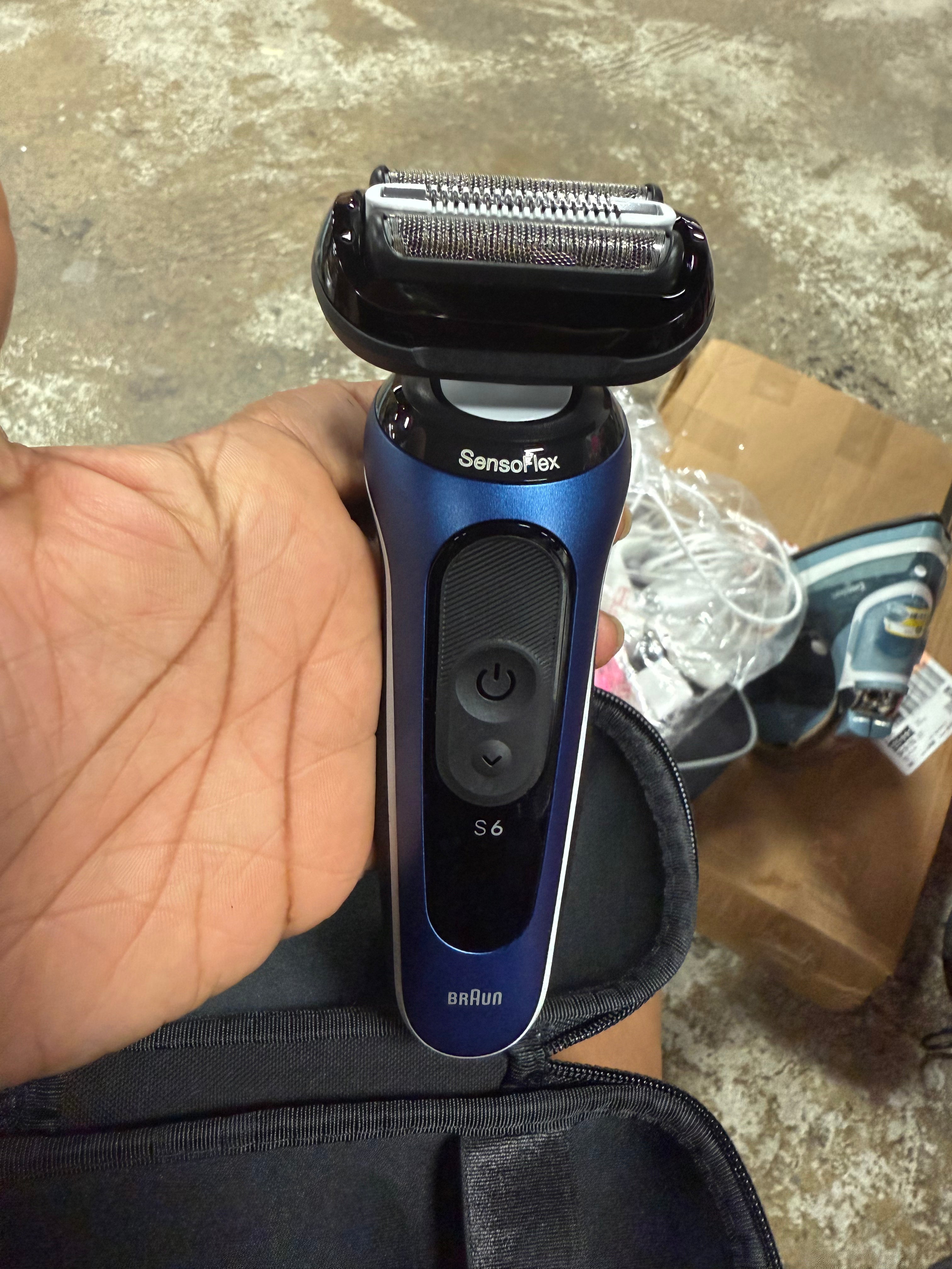 Electric Shaver for Men, Series 6, Wet & Dry SHAVER ONLY