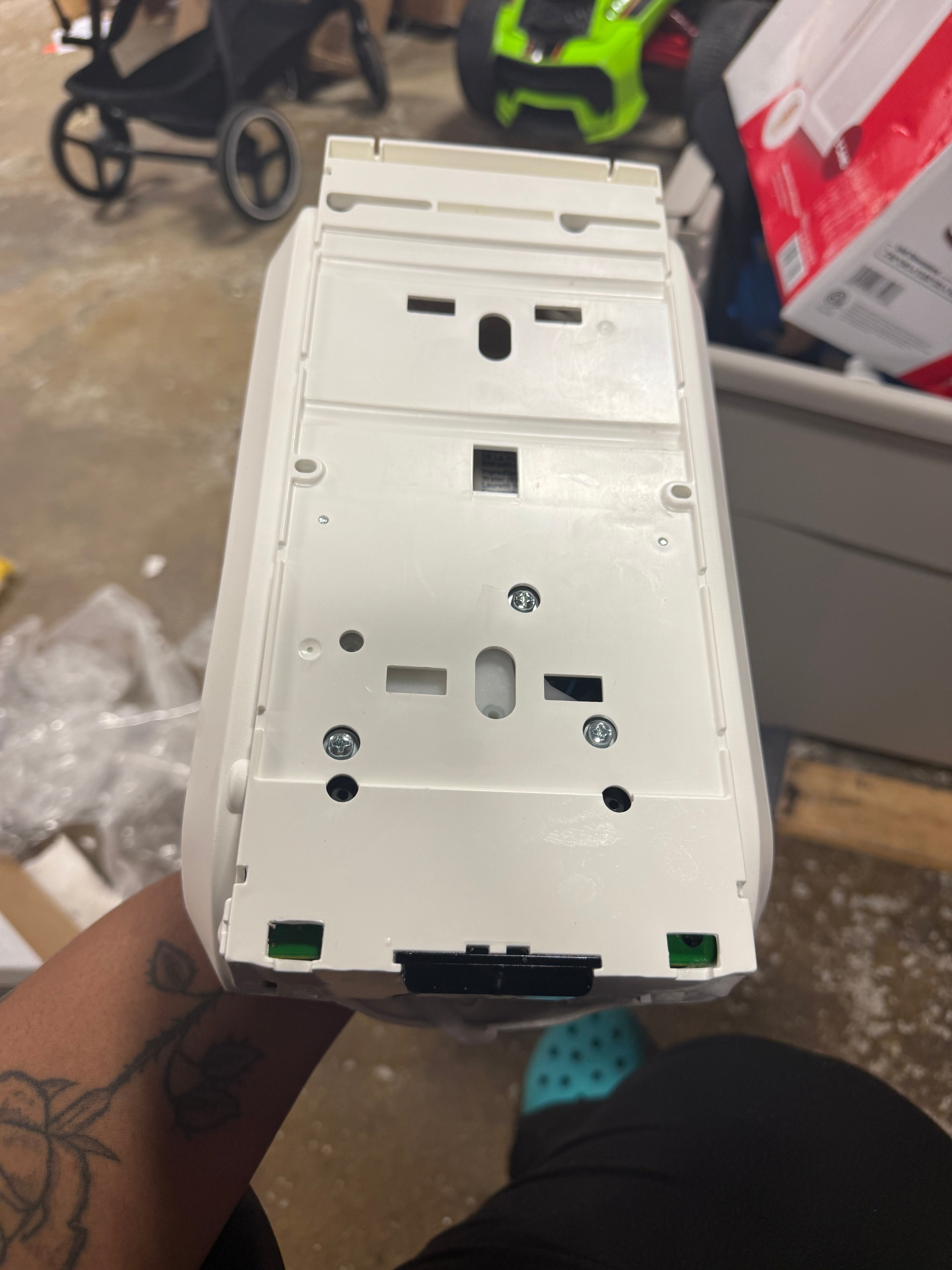 Soap/Sanitizer Dispenser, Foam, White