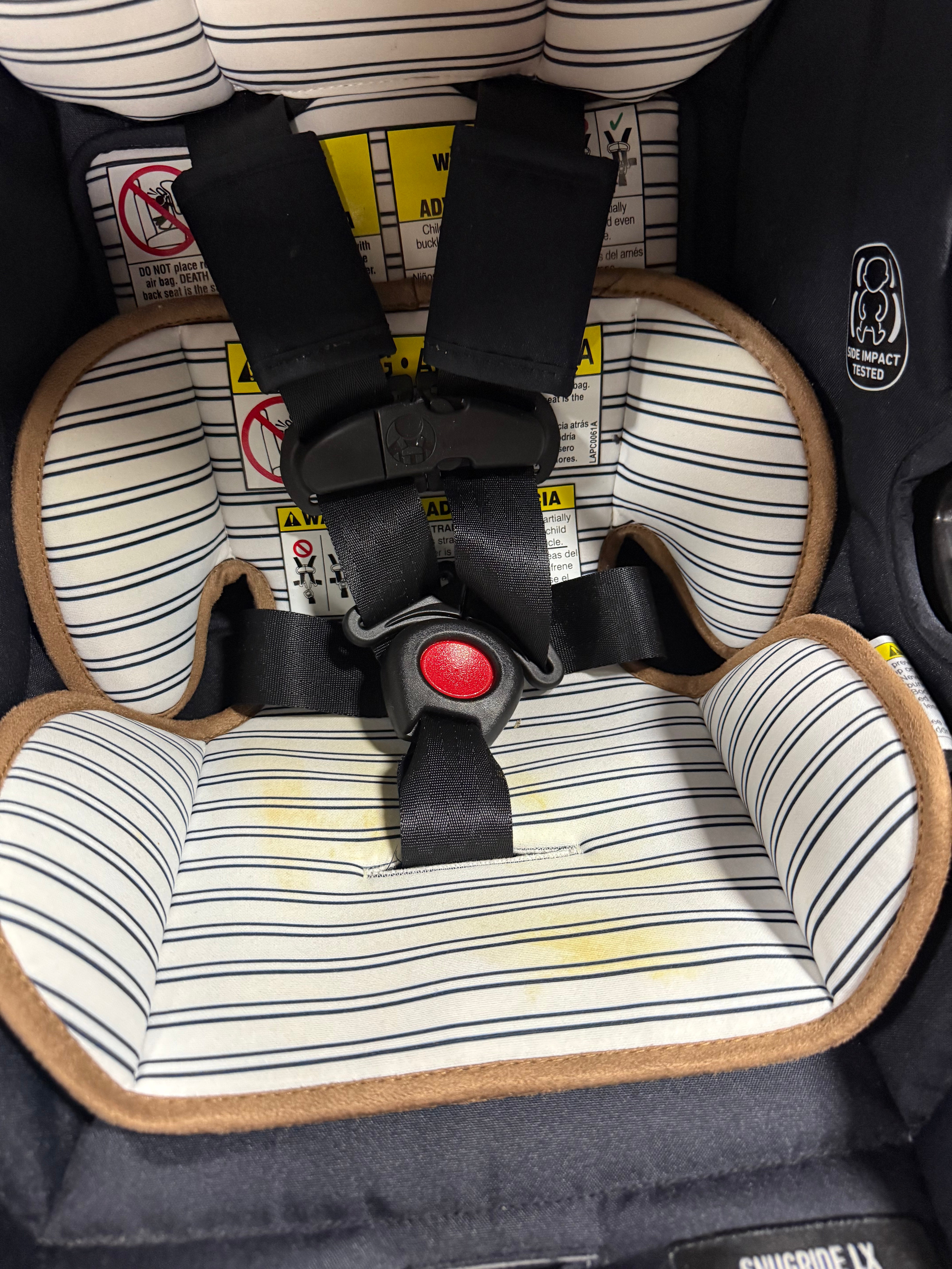 Modes Pramette CAR SEAT & BASE ONLY - Black