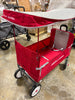 3 in 1 EZ Fold Wagon with Canopy - Red