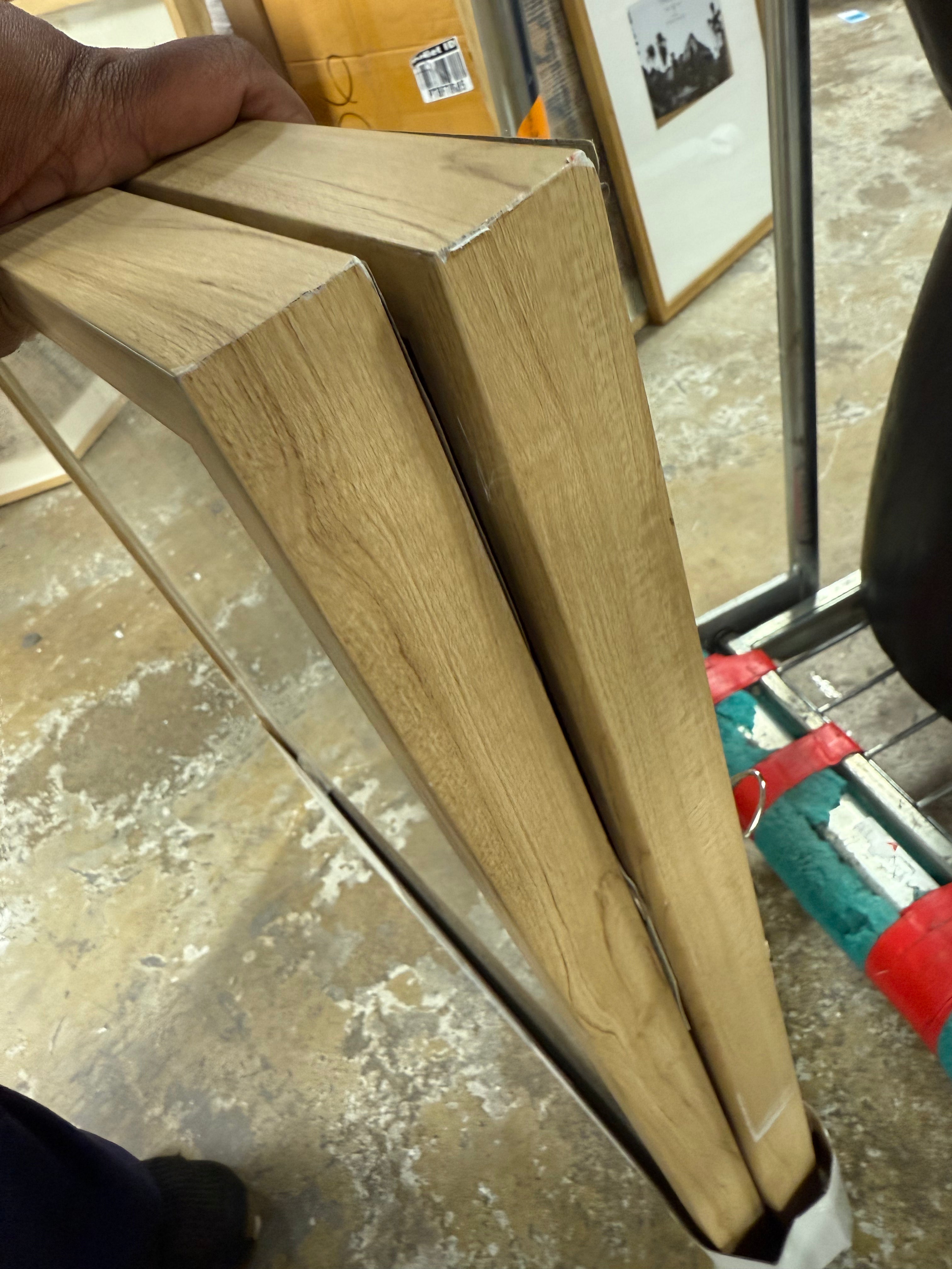 (Set of 2) Textured Fabric Framed Wall Art