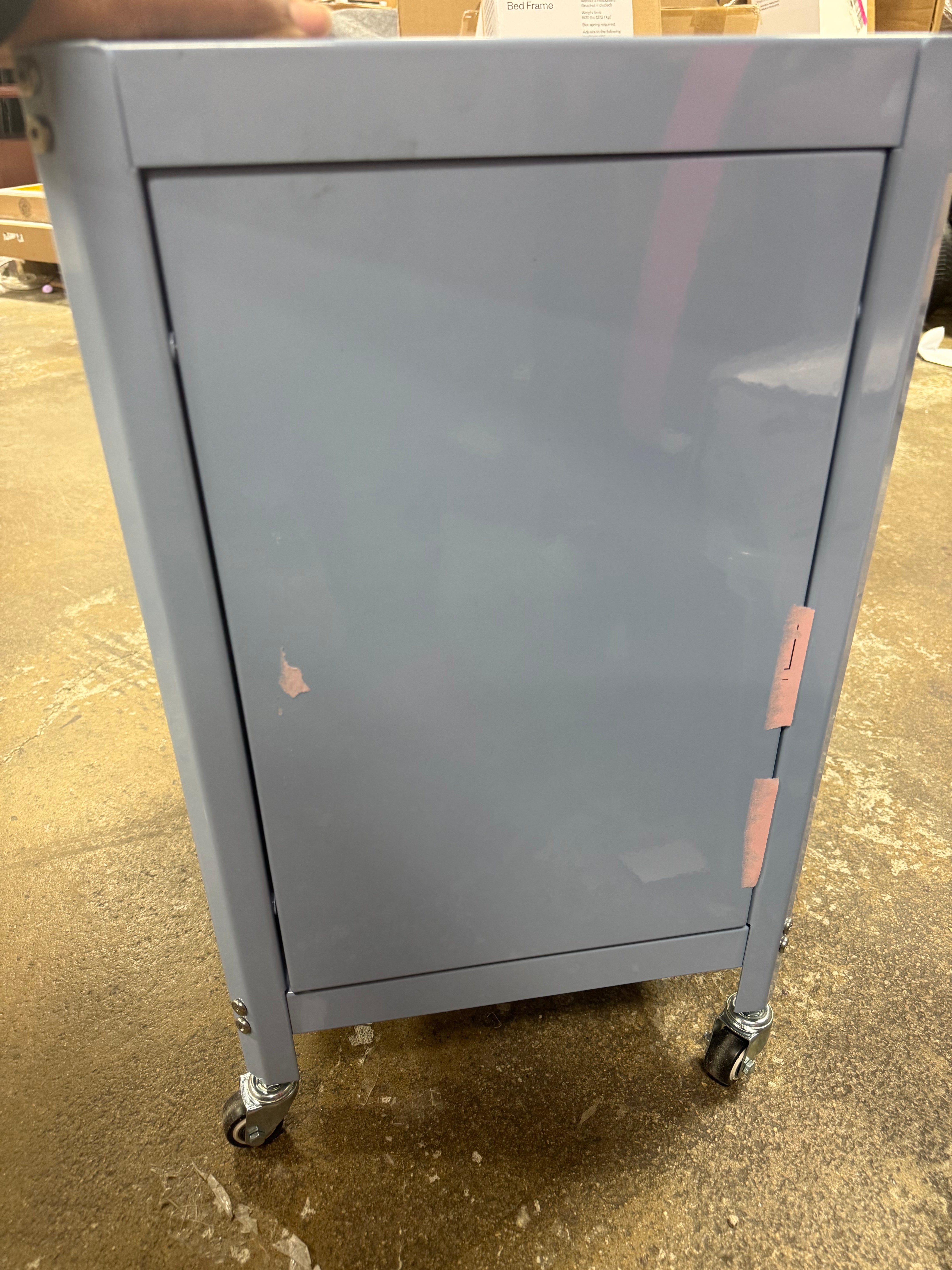 Metal Rolling Locker Storage Cabinet with Lock – Salvage & Co Indy