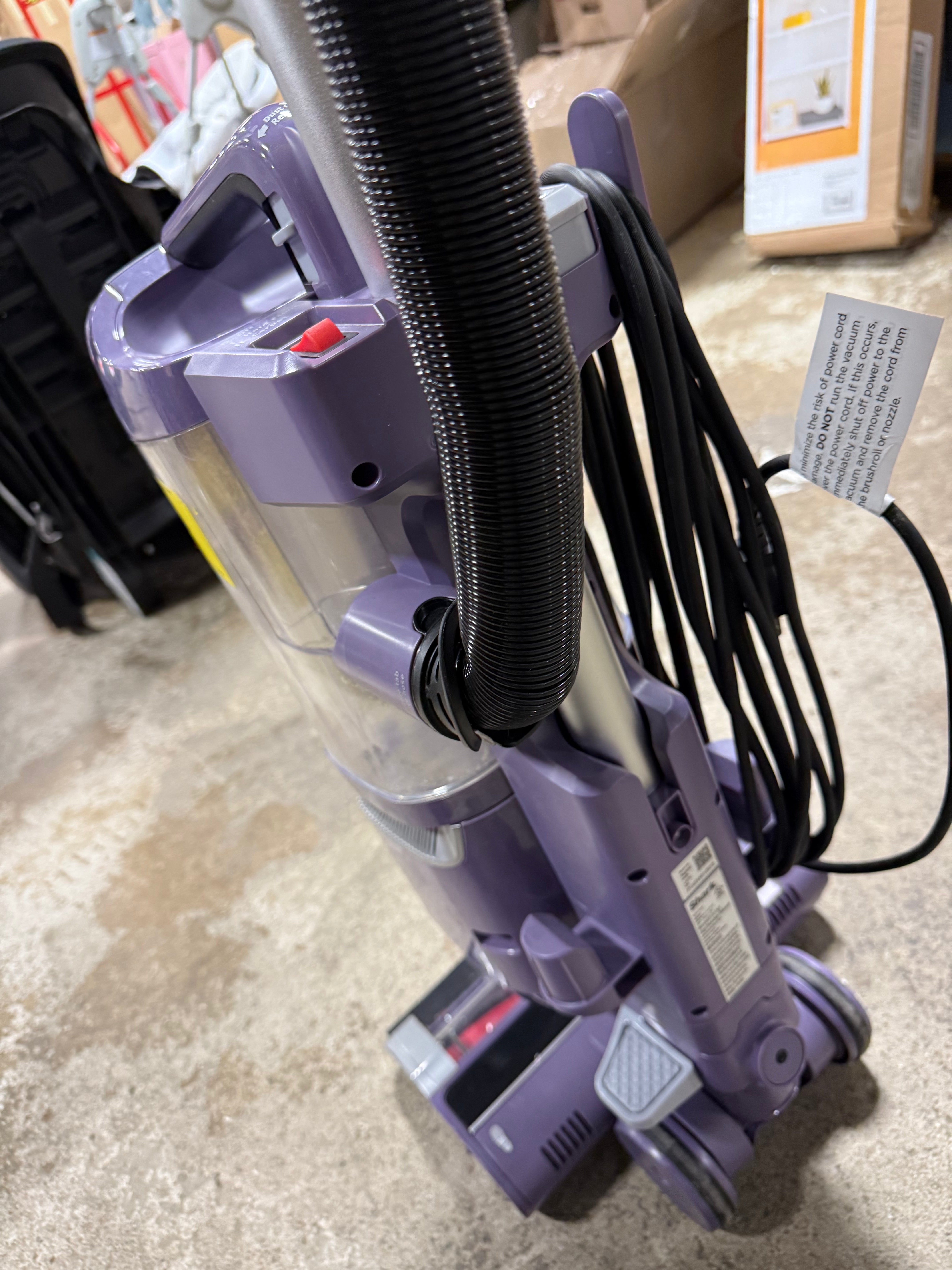 Rotator Pet Lift-Away ADV Upright Vacuum with Duo Clean Power Fins Hair Pro & Odor Neutralizer