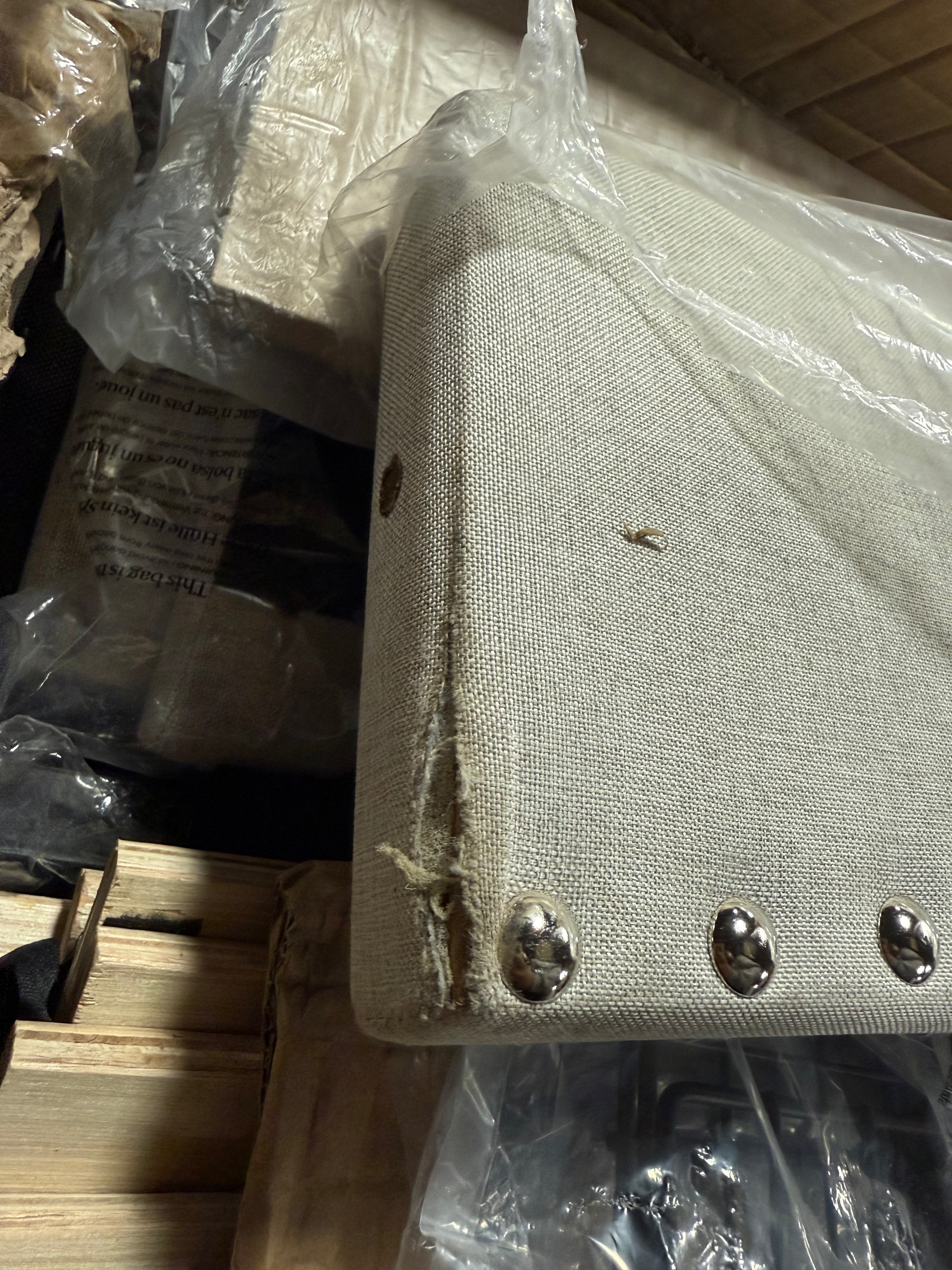 Tata Velvet Upholstered Platform Bed Frame With Headboard, Charging Station and Storage Drawer - King