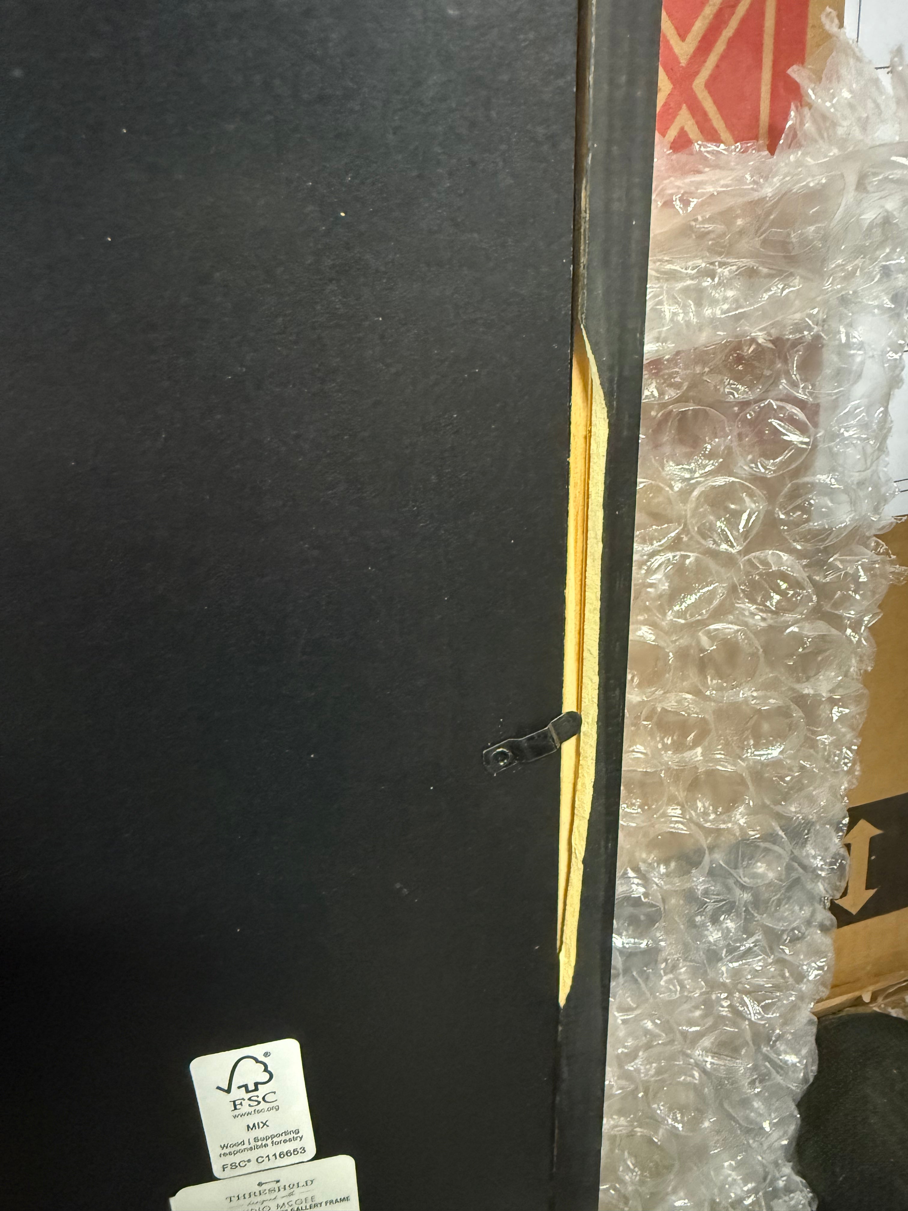 Wall Frame Antique Brass