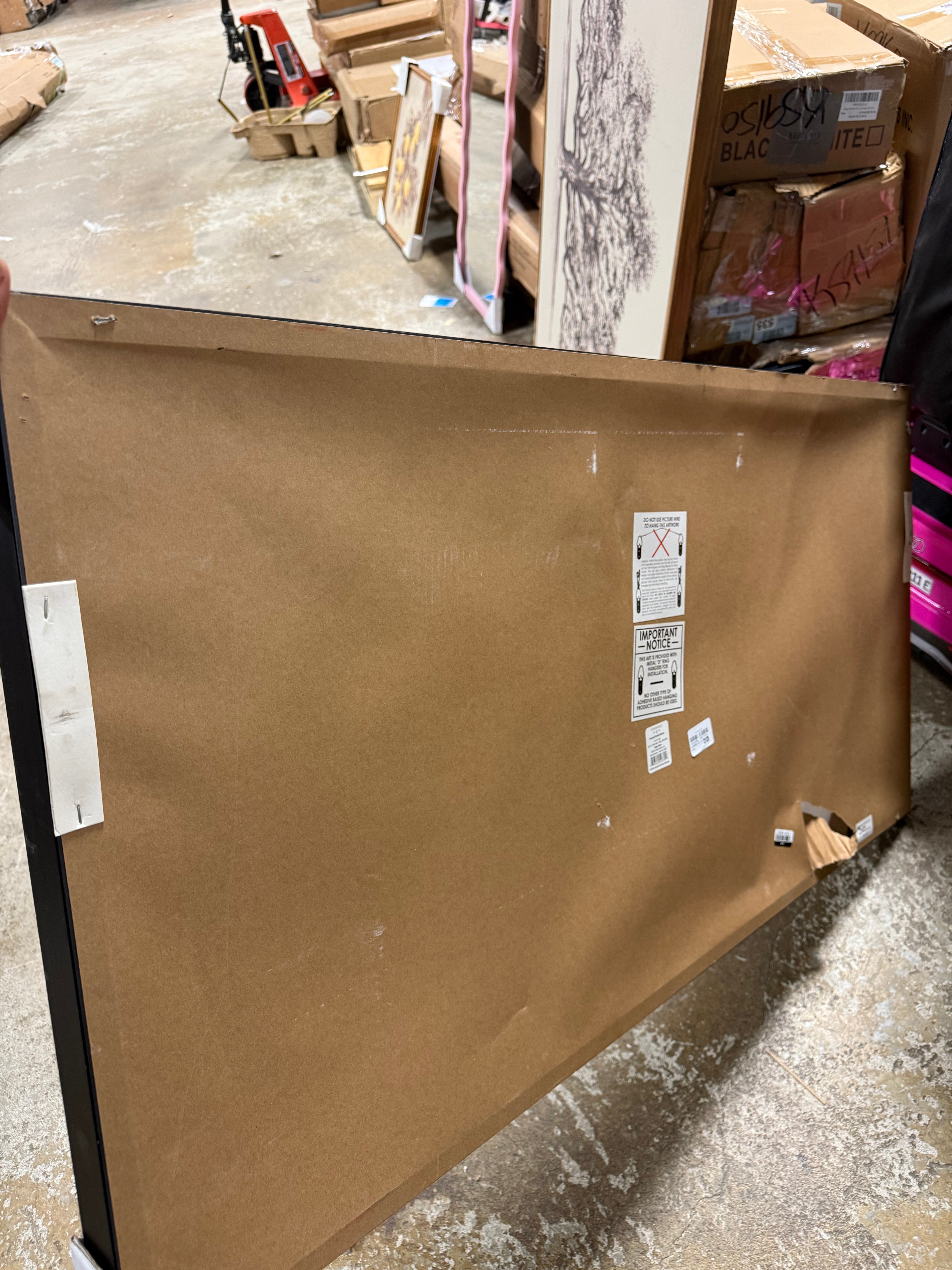 Highland Cow Framed Canvas