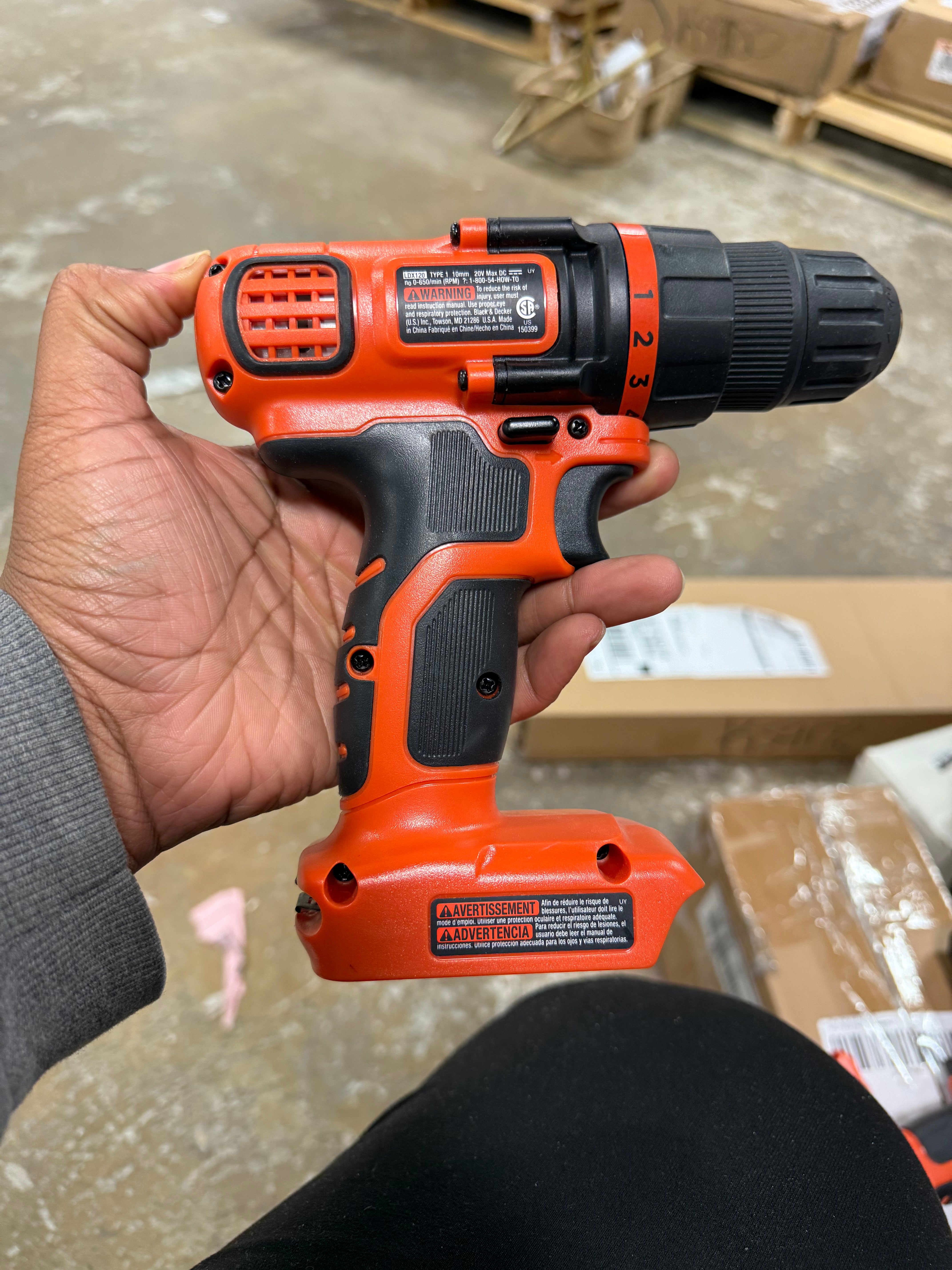 20-Volt MAX* Lithium-Ion Drill-Driver