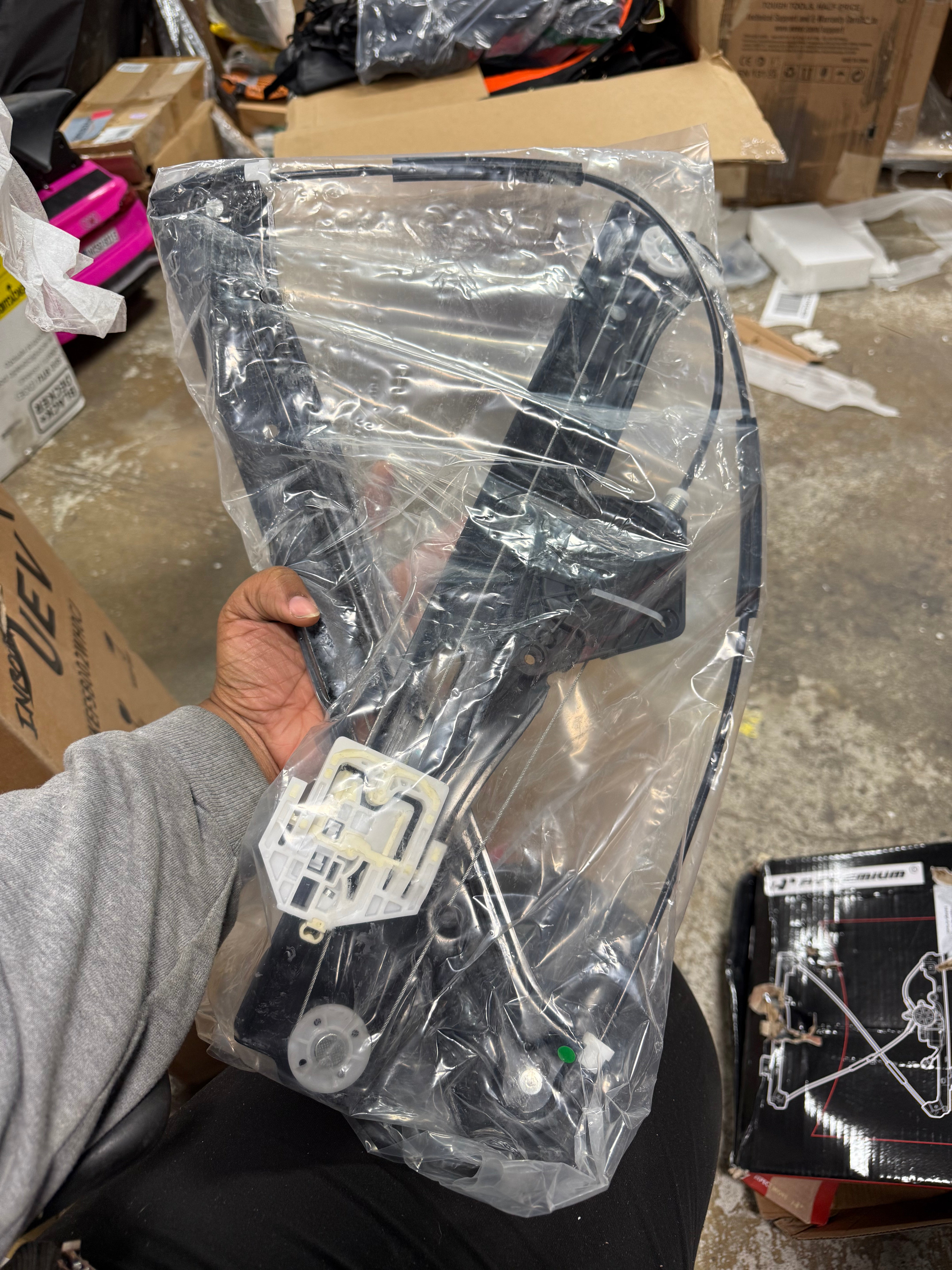 Front Left Power Window Regulator Without Motor