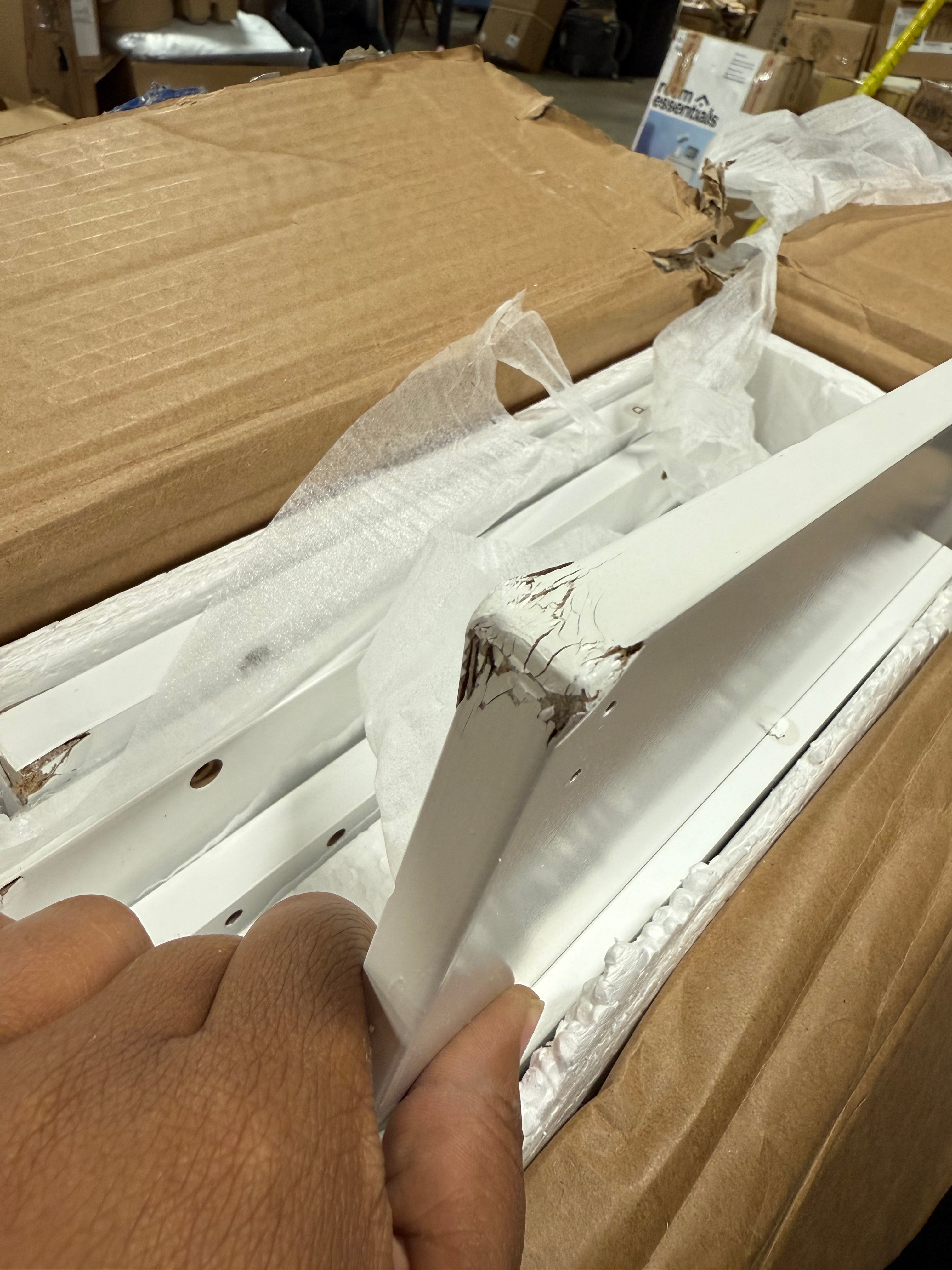 Entryway Shoe Bench, Storage Bench, White