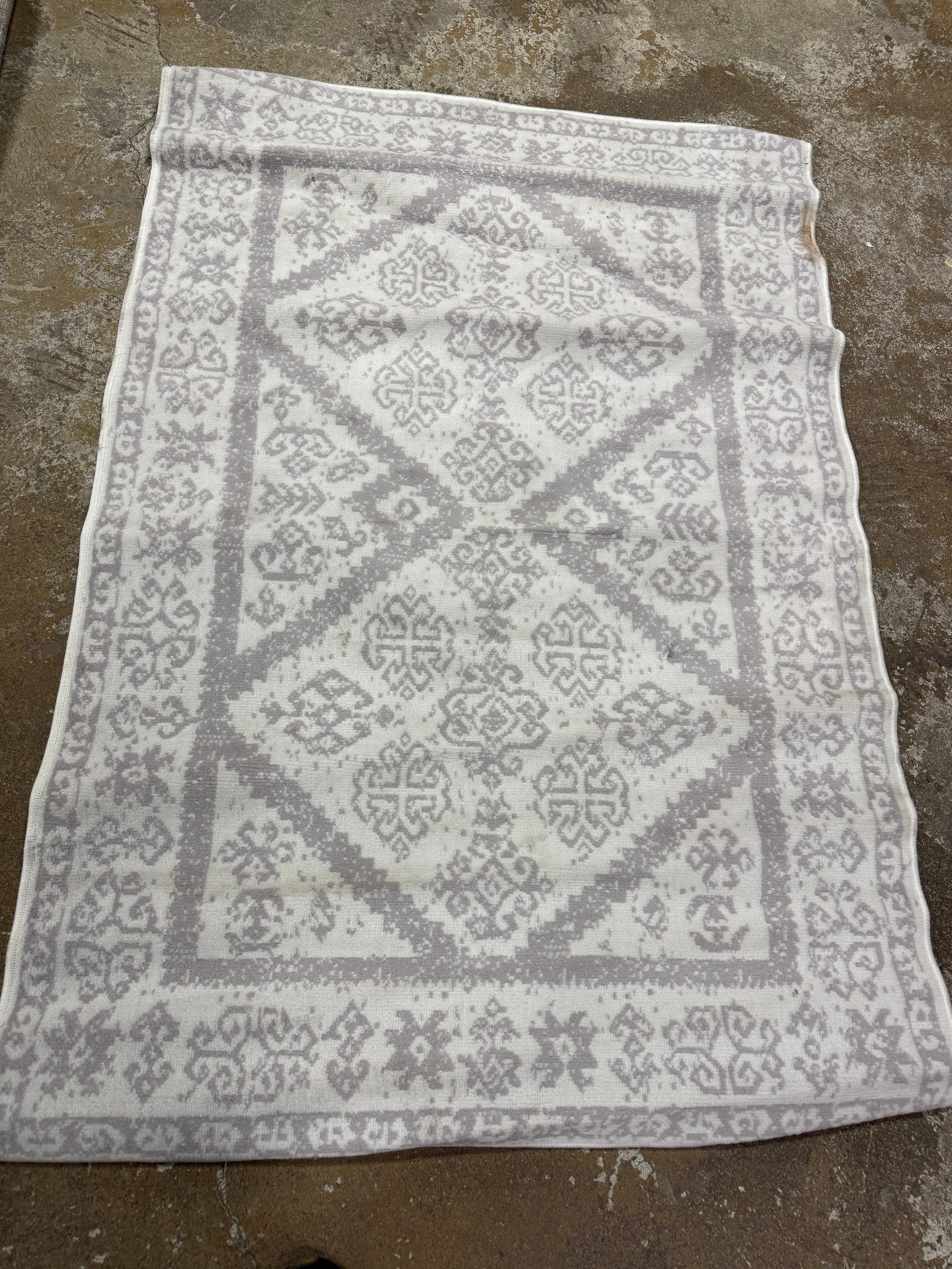 Persian Woven Area Rug Neutrals