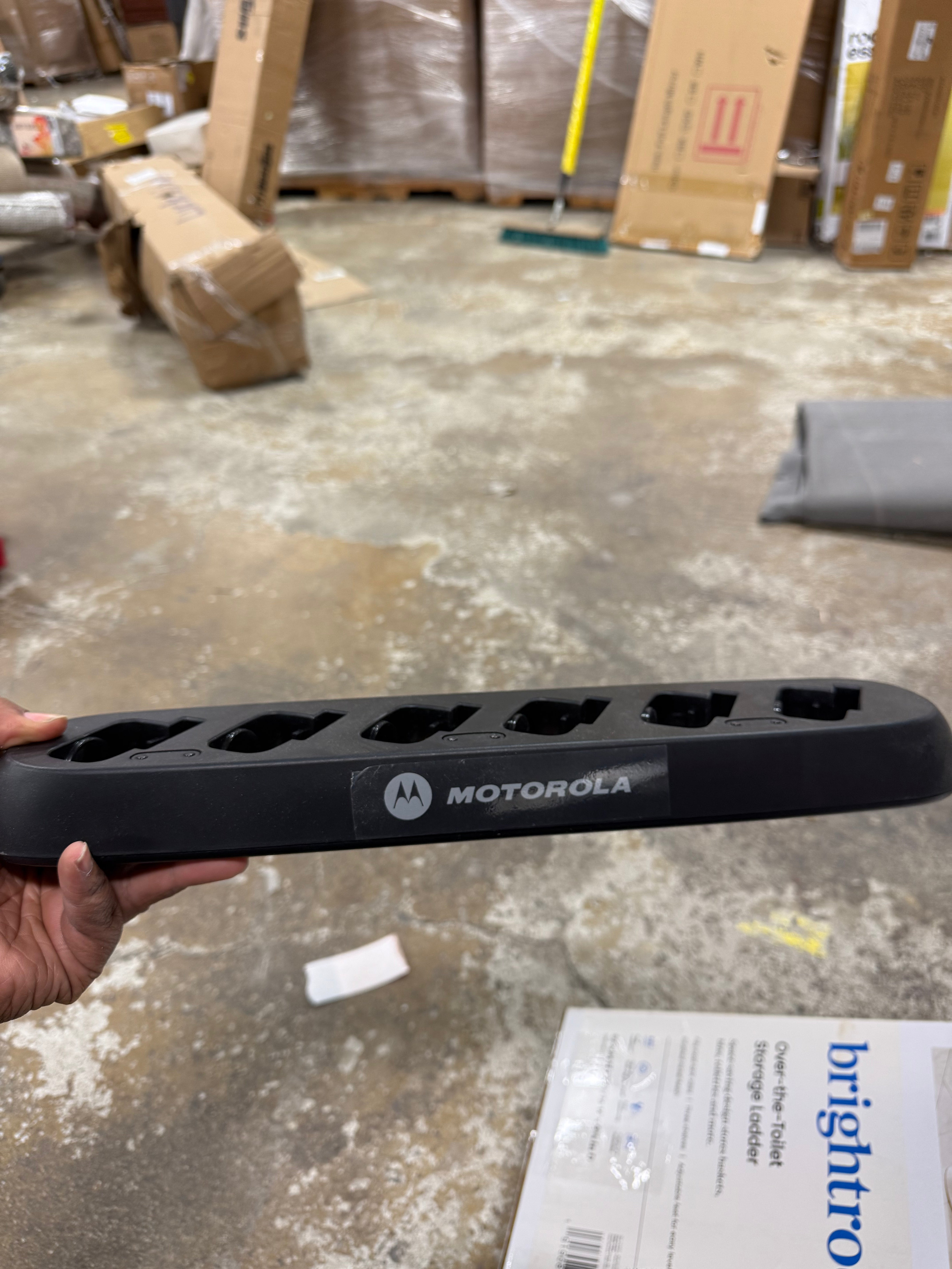 6 Slot Charging Station for Motorola CLS, Black