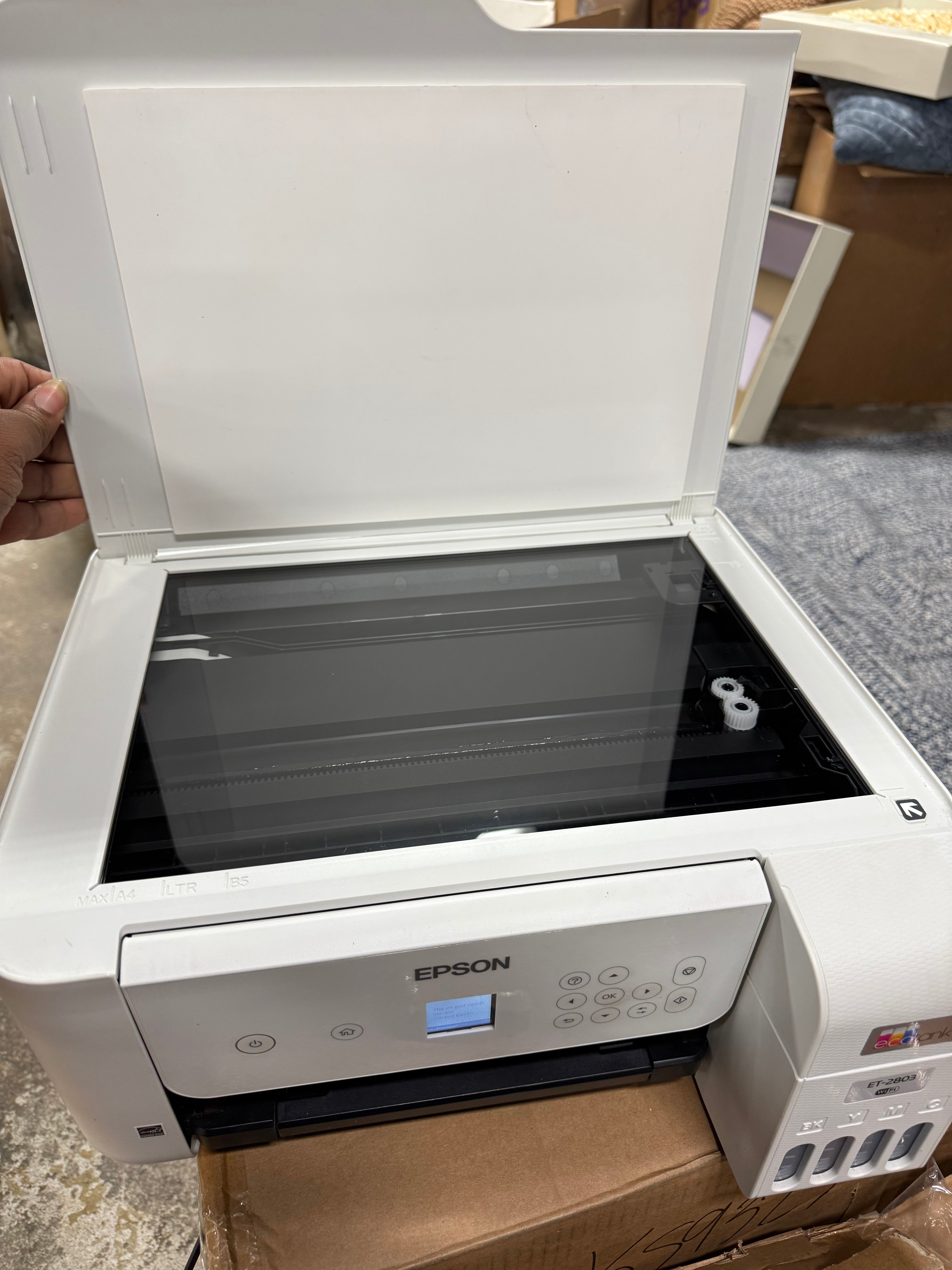 EcoTank Wireless Color All-in-One Cartridge-Free Supertank Printer: Inkjet, Wi-Fi, Apple AirPrint