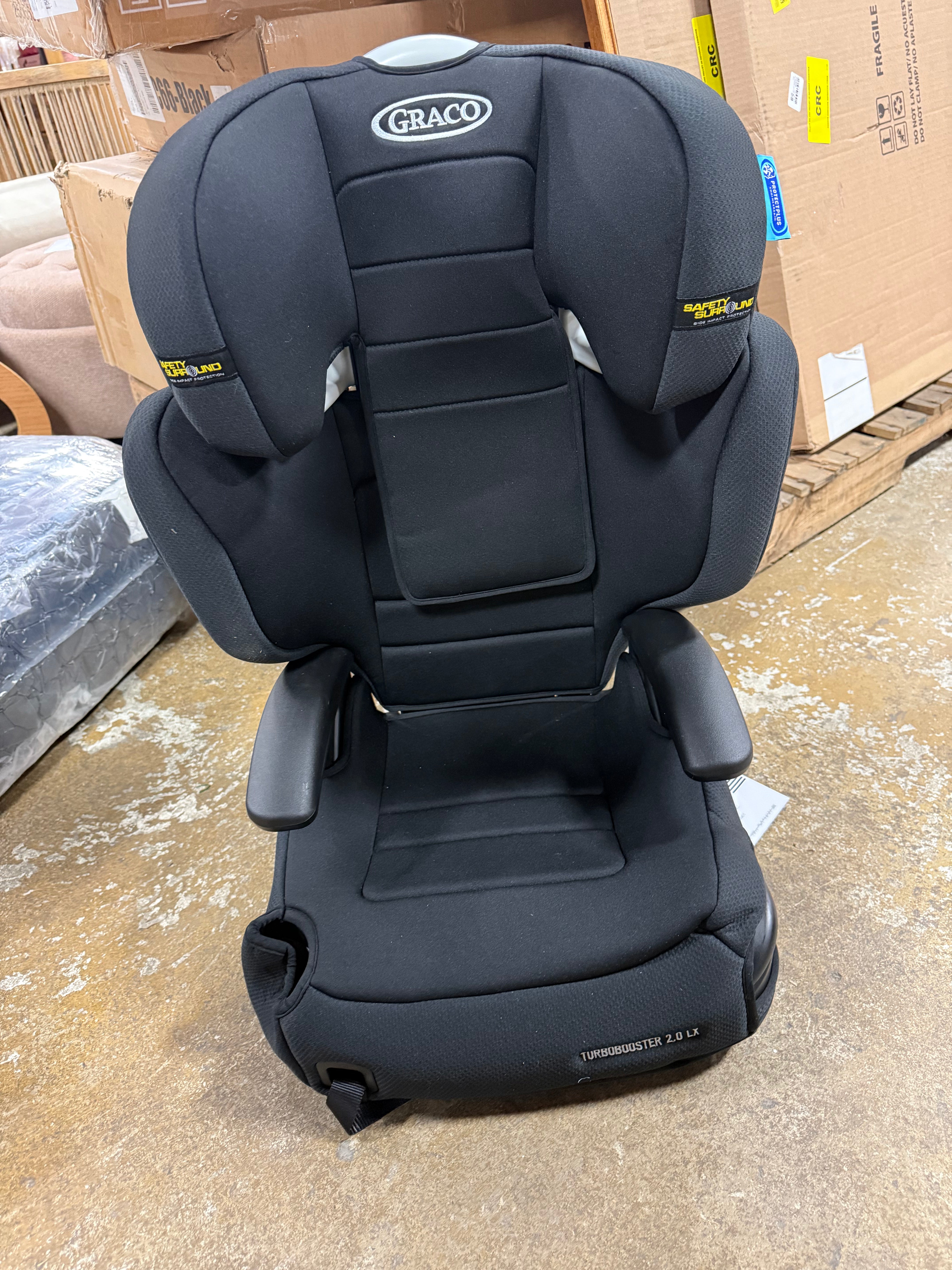 Highback Booster Car Seat with Safety Surround