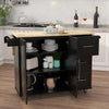 Karole Solid Wood Kitchen Cart