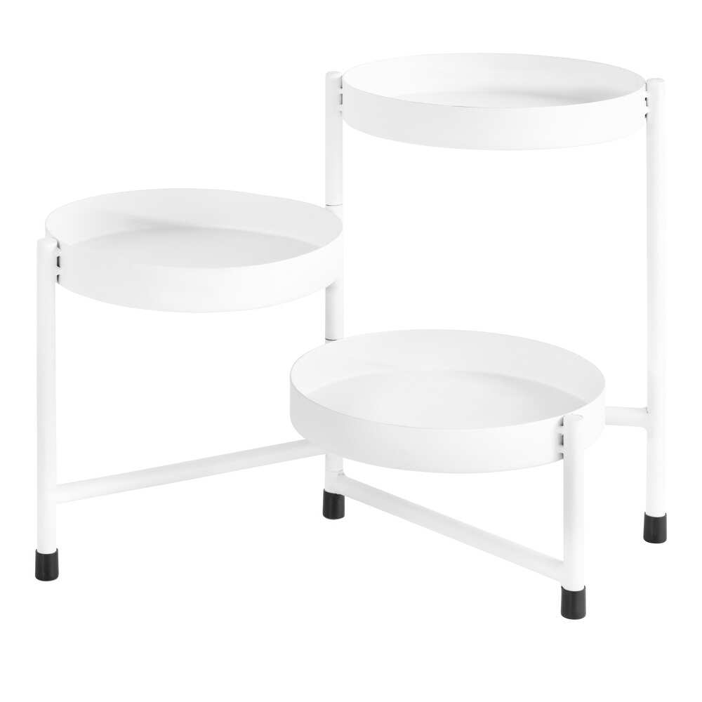 Finn Tiered Tabletop Planter - White