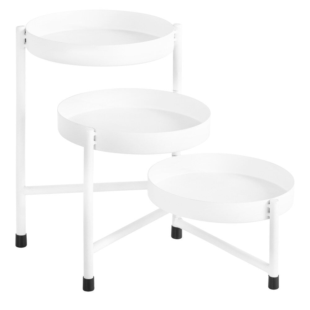 Finn Tiered Tabletop Planter - White