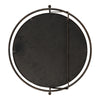 Baron Rustic Pivot Mirror, Raw Iron