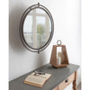 Baron Rustic Pivot Mirror, Raw Iron