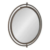 Baron Rustic Pivot Mirror, Raw Iron