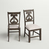Smokey Walnut Kenworthy Queen Anne Back Side Chair (Set of 2)