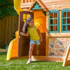 Boulder Station Wooden Swing Set / Playset with Tube Slide 5 Boxes