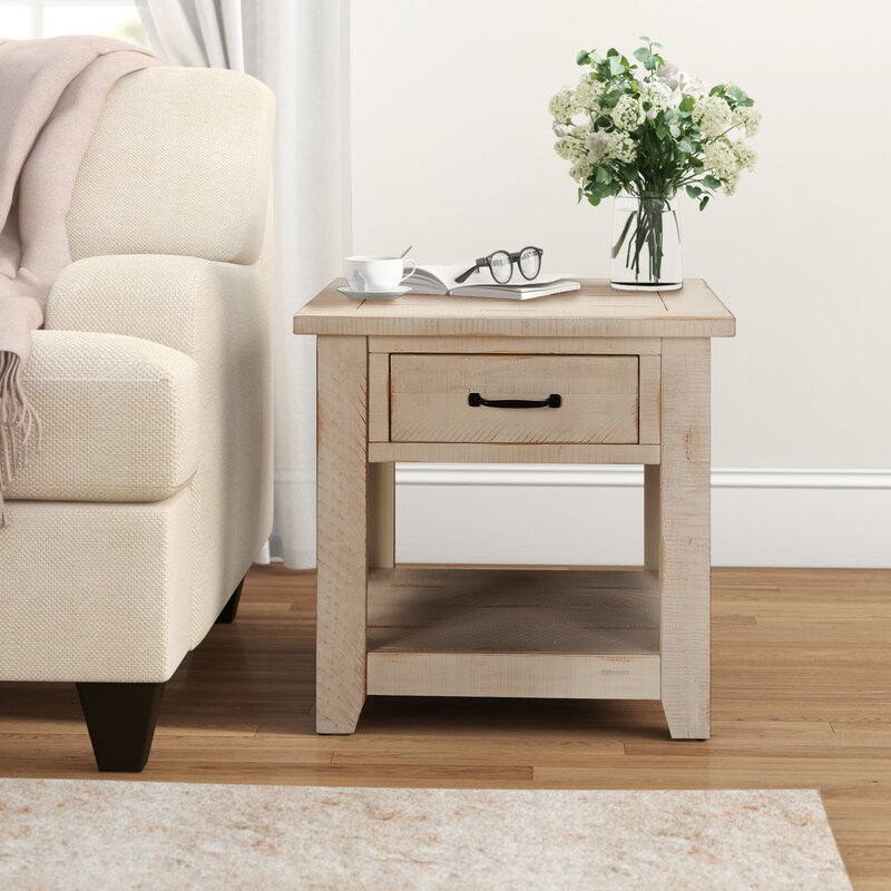 Kinsella end table on sale with storage