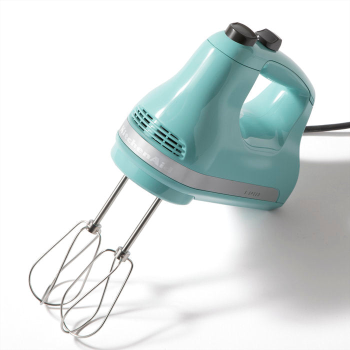 Aqua Sky KitchenAid 5 Speed Hand Mixer