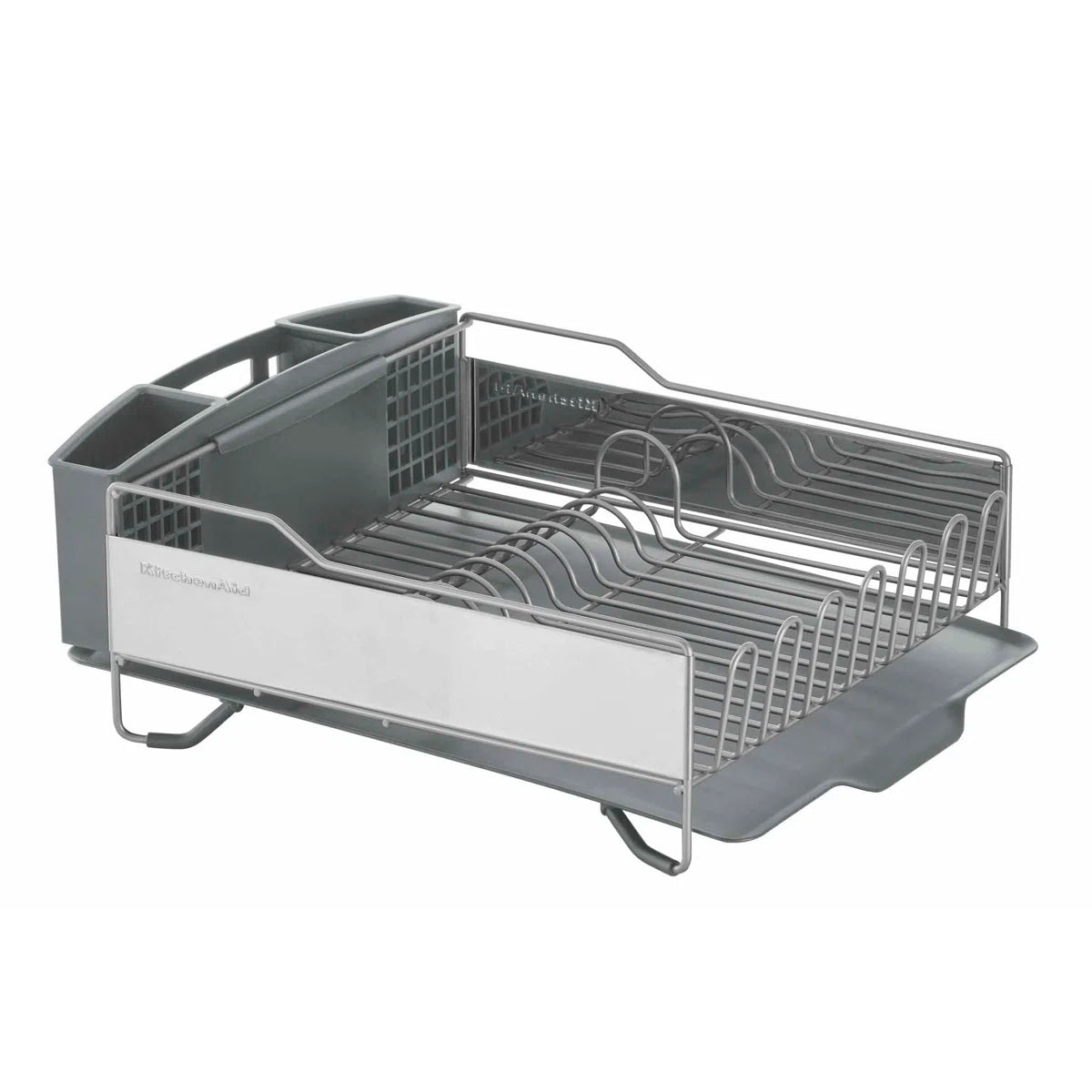 Full Size Dish Rack, Light Grey