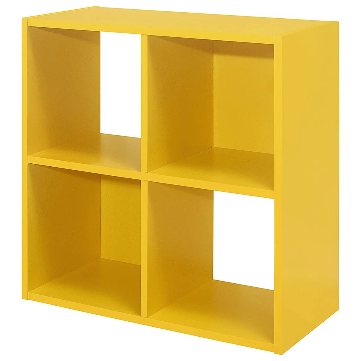 Klingler 4-Cube Children's Bookcase, Kids Toy Storage Shelf Organizer